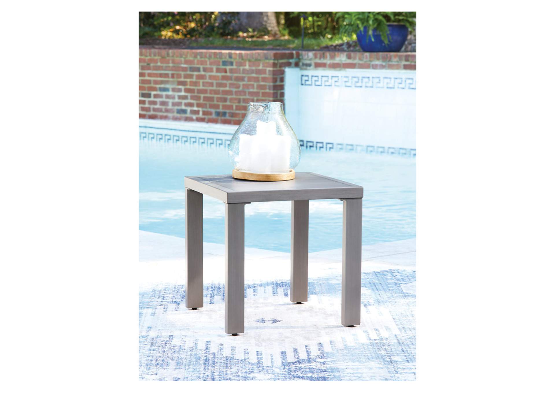 Half Moon Beach Outdoor End Table image 2