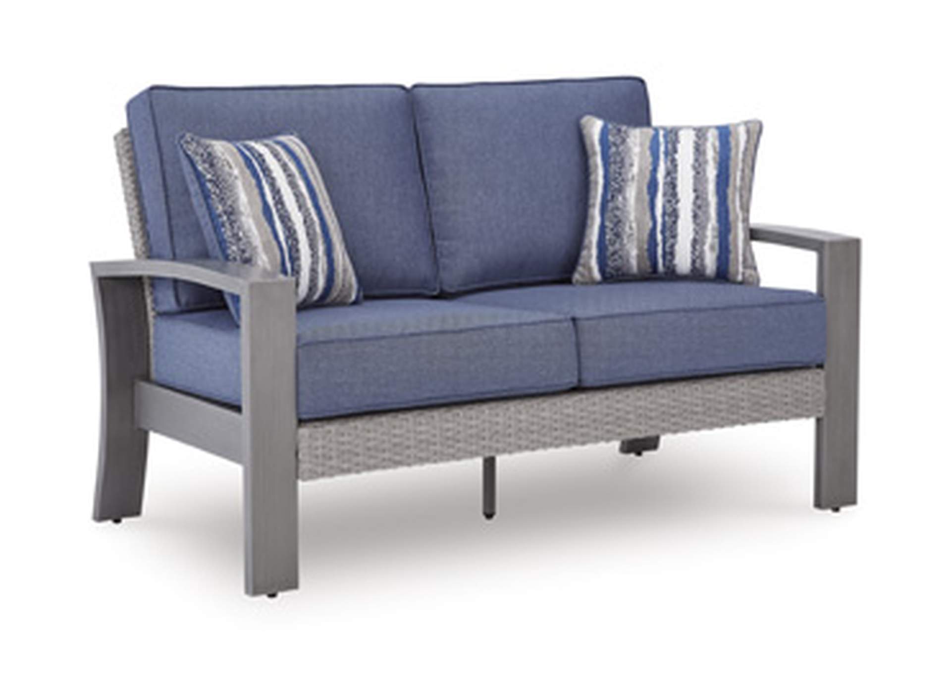 Half Moon Beach Outdoor Loveseat with Cushion image 6