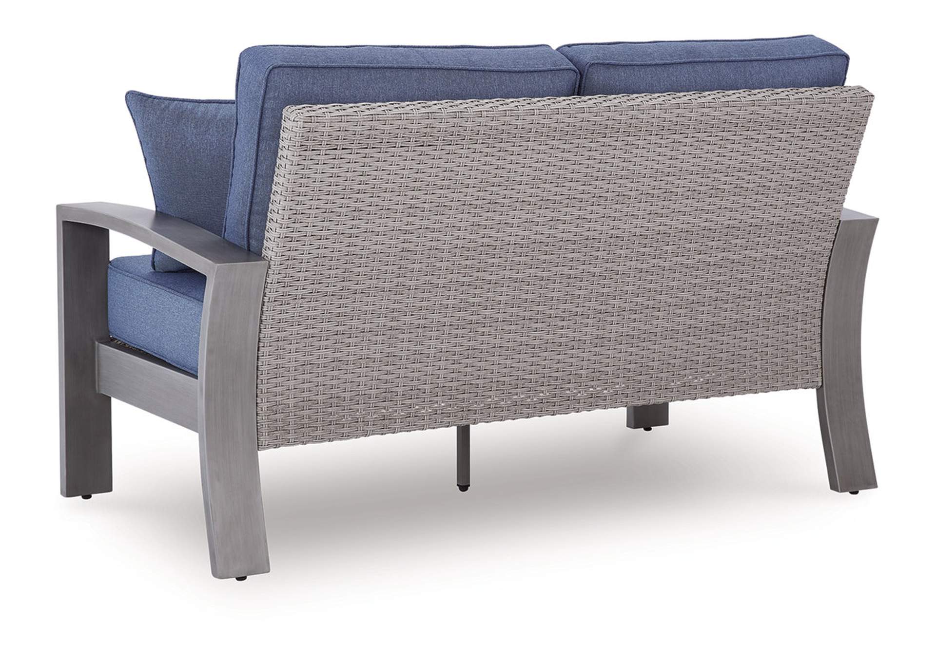 Half Moon Beach Outdoor Loveseat with Cushion image 4
