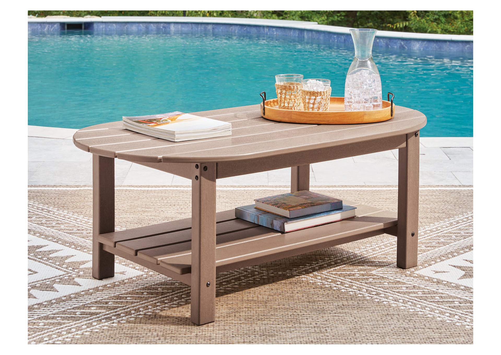 Grover Beach Outdoor Coffee Table image 2