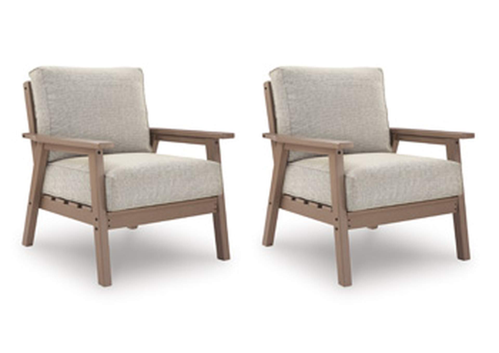 Grover Beach Outdoor Lounge Chair with Cushion (Set of 2) image 6