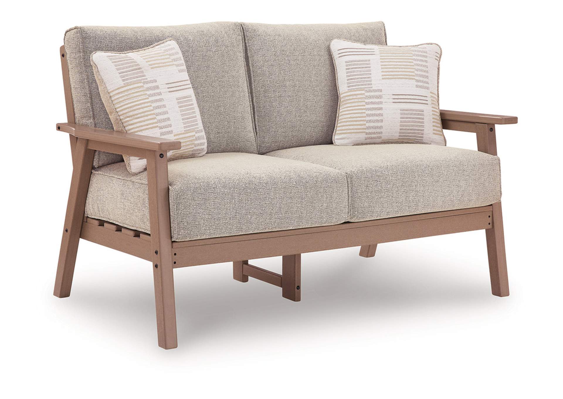 Grover Beach Outdoor Loveseat with Cushion image 2