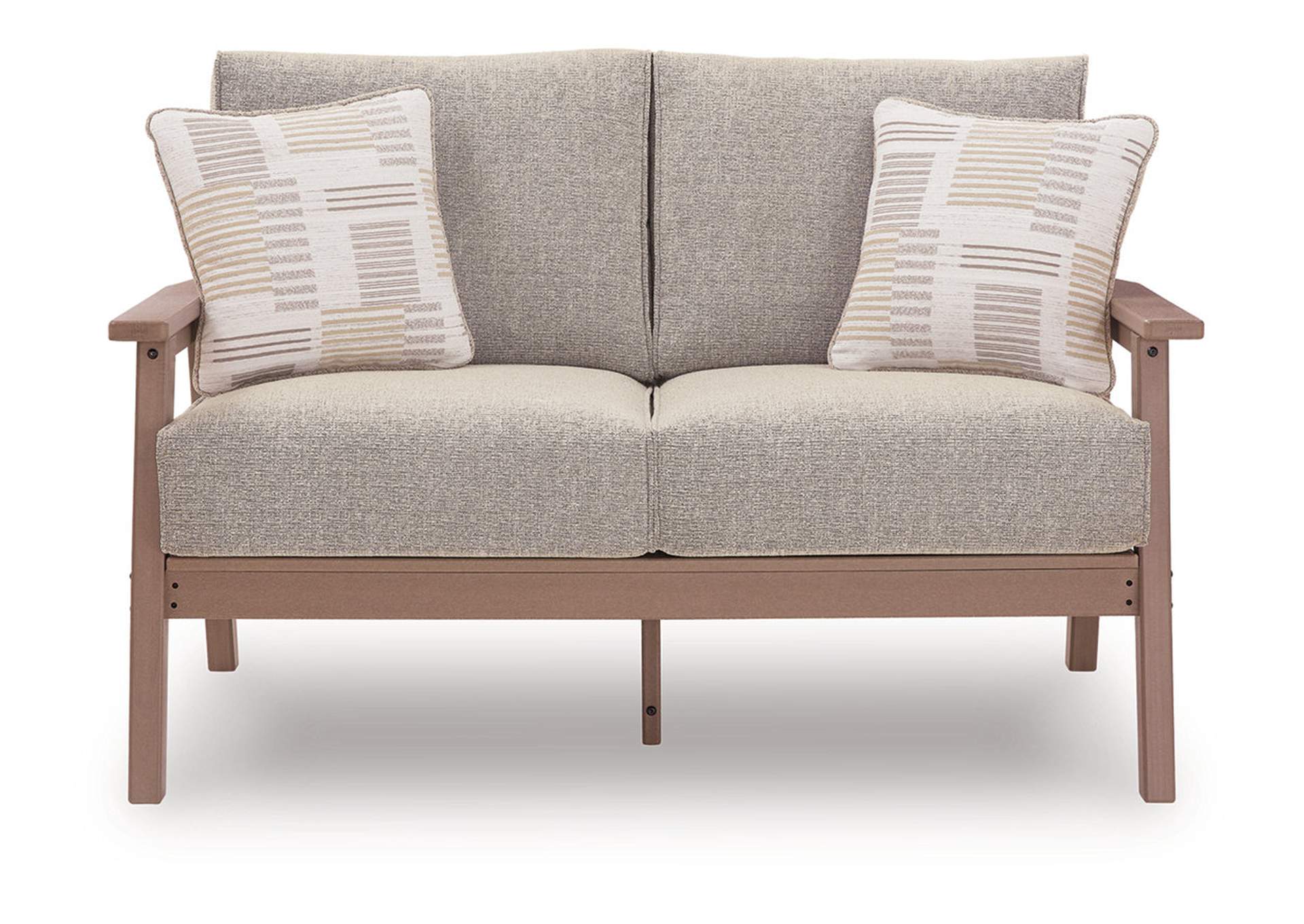 Grover Beach Outdoor Loveseat with Cushion image 1