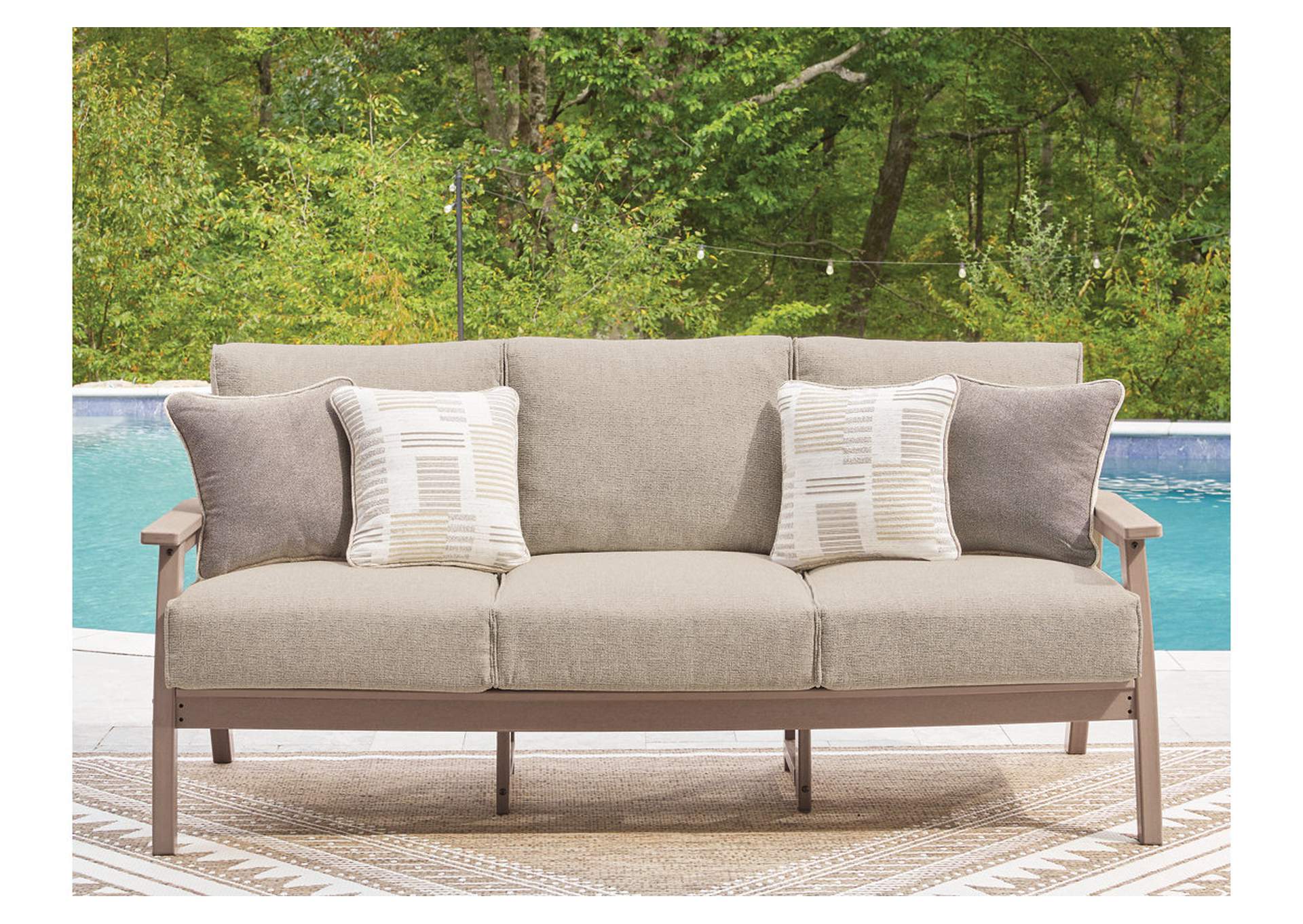 Grover Beach Outdoor Sofa with Cushion image 3