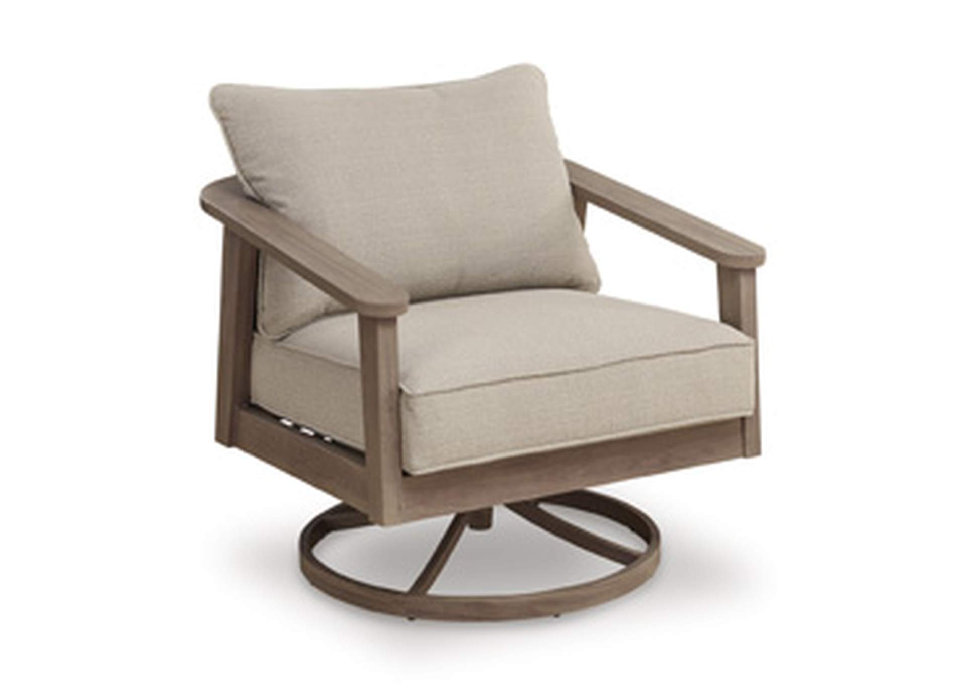Harmony Headlands Outdoor Swivel Lounge with Cushion image 4
