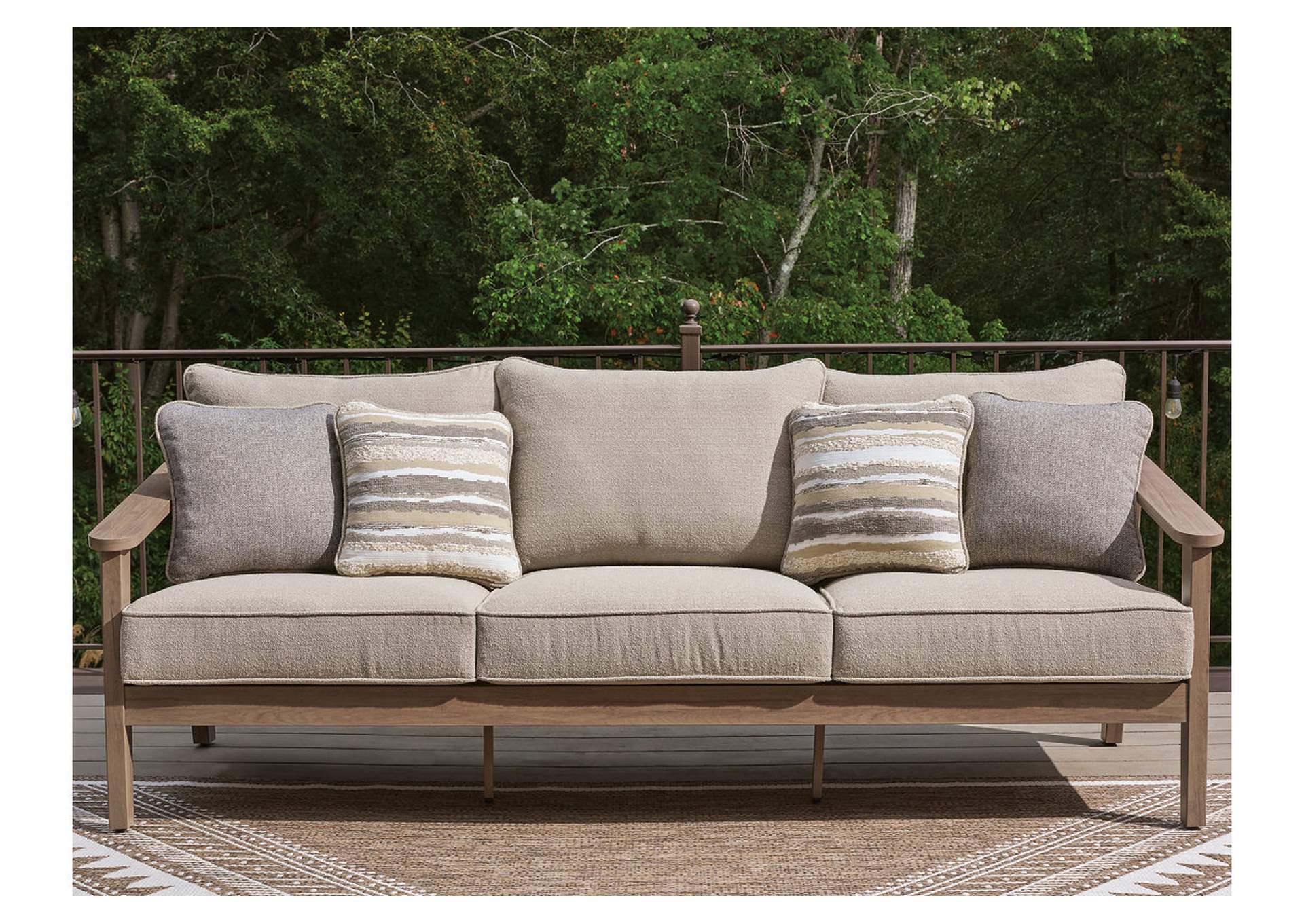 Harmony Headlands Outdoor Sofa with Cushion image 3