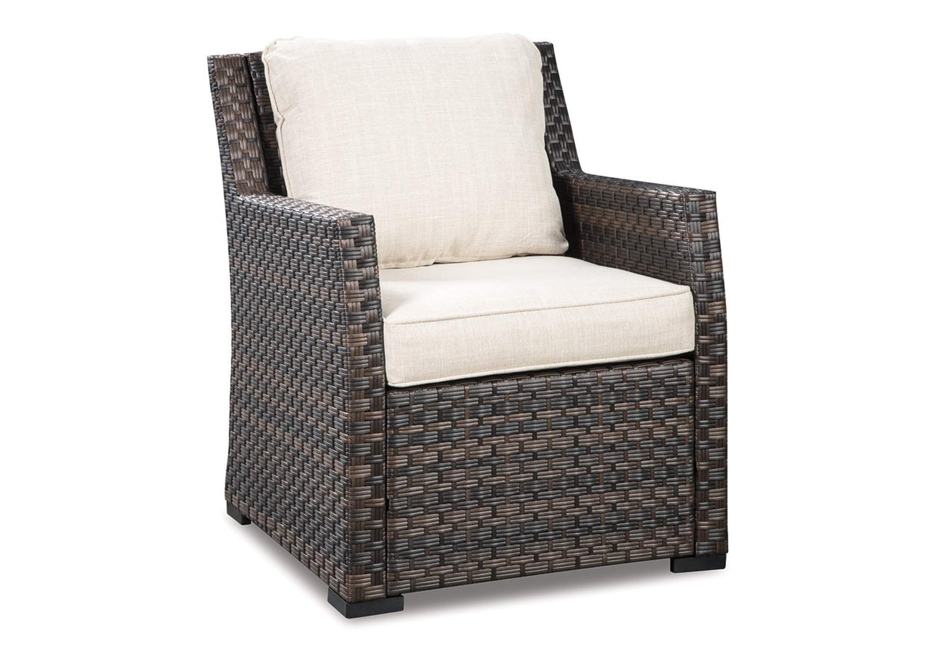 Easy Isle 3Piece Outdoor Sectional with Chair and Coffee Table