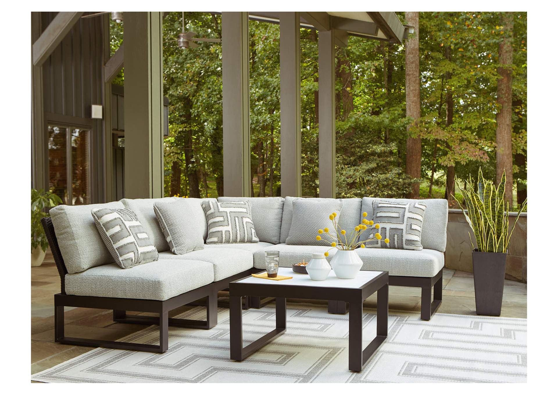 Beachloft 5-Piece Outdoor Sectional image 12