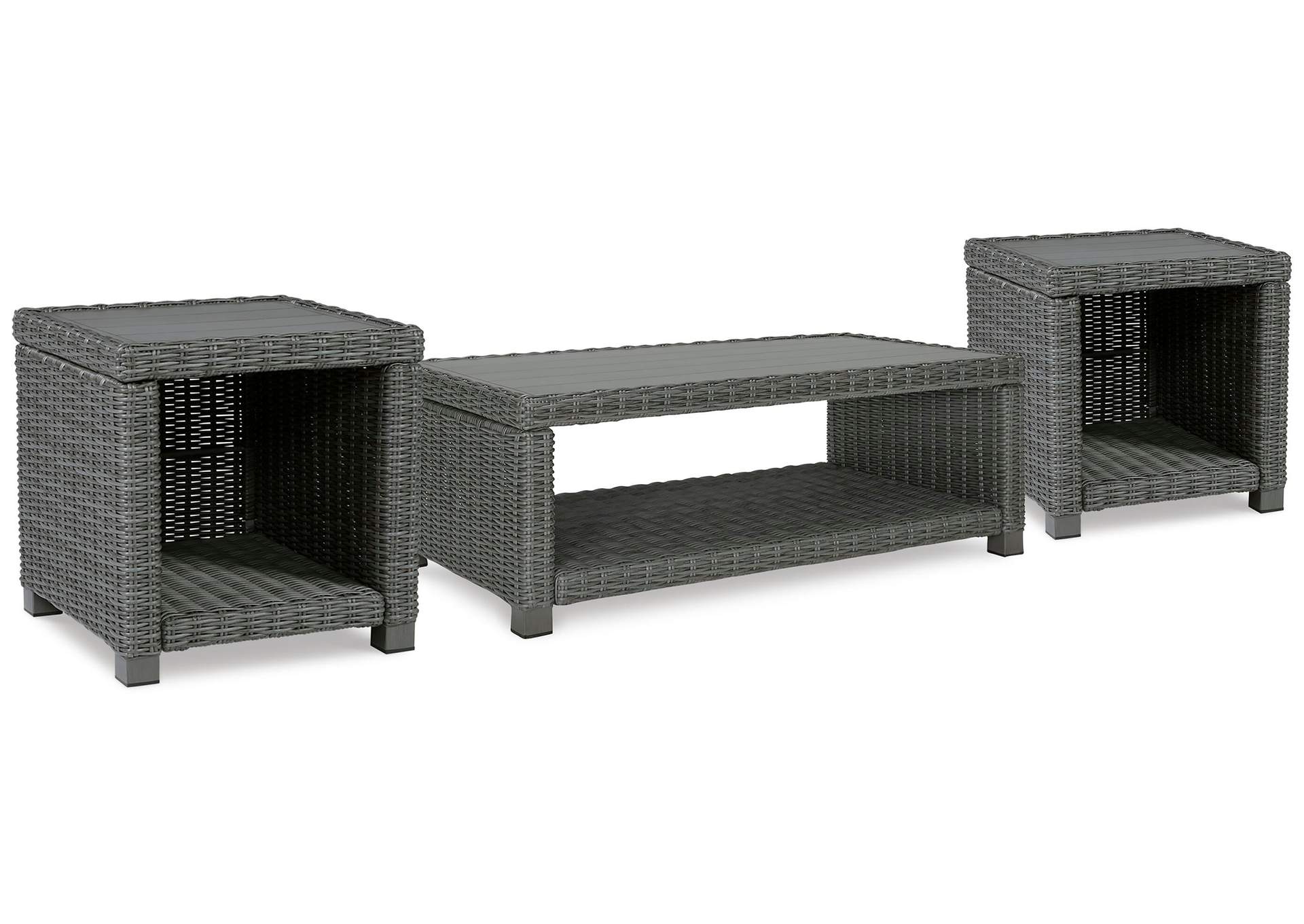 Elite Park Outdoor Coffee Table with 2 End Tables image 1