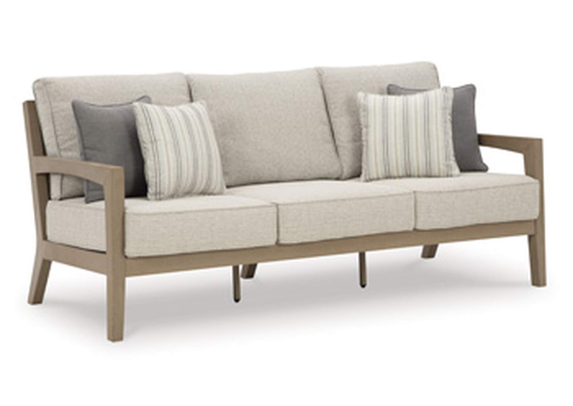 Hallow Creek Outdoor Sofa with Cushion image 10