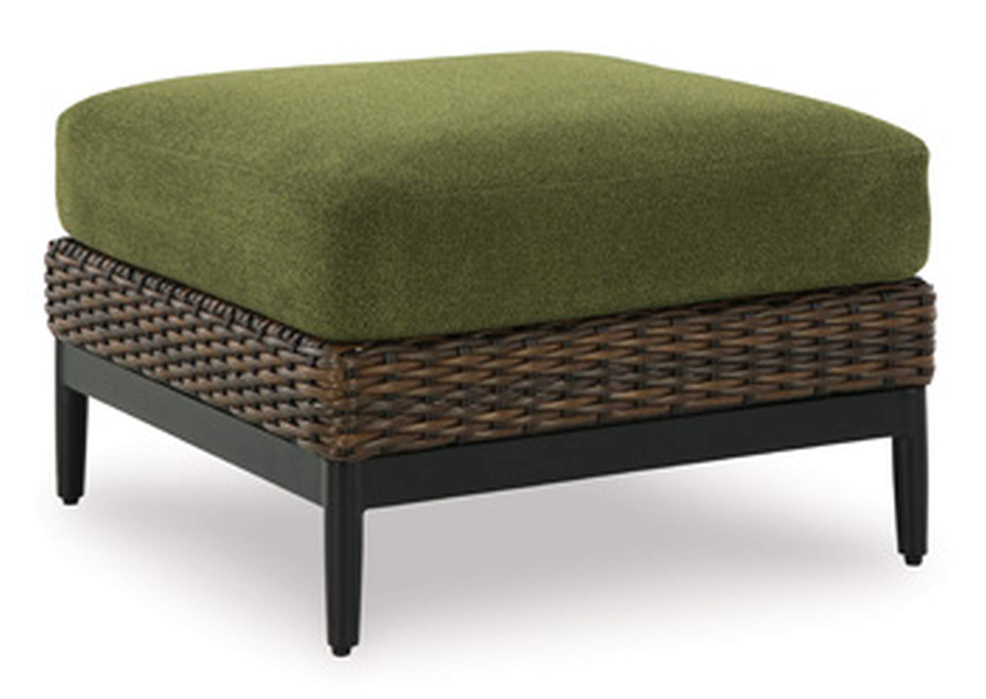 Horizon Hall Outdoor Ottoman with Cushion image 10
