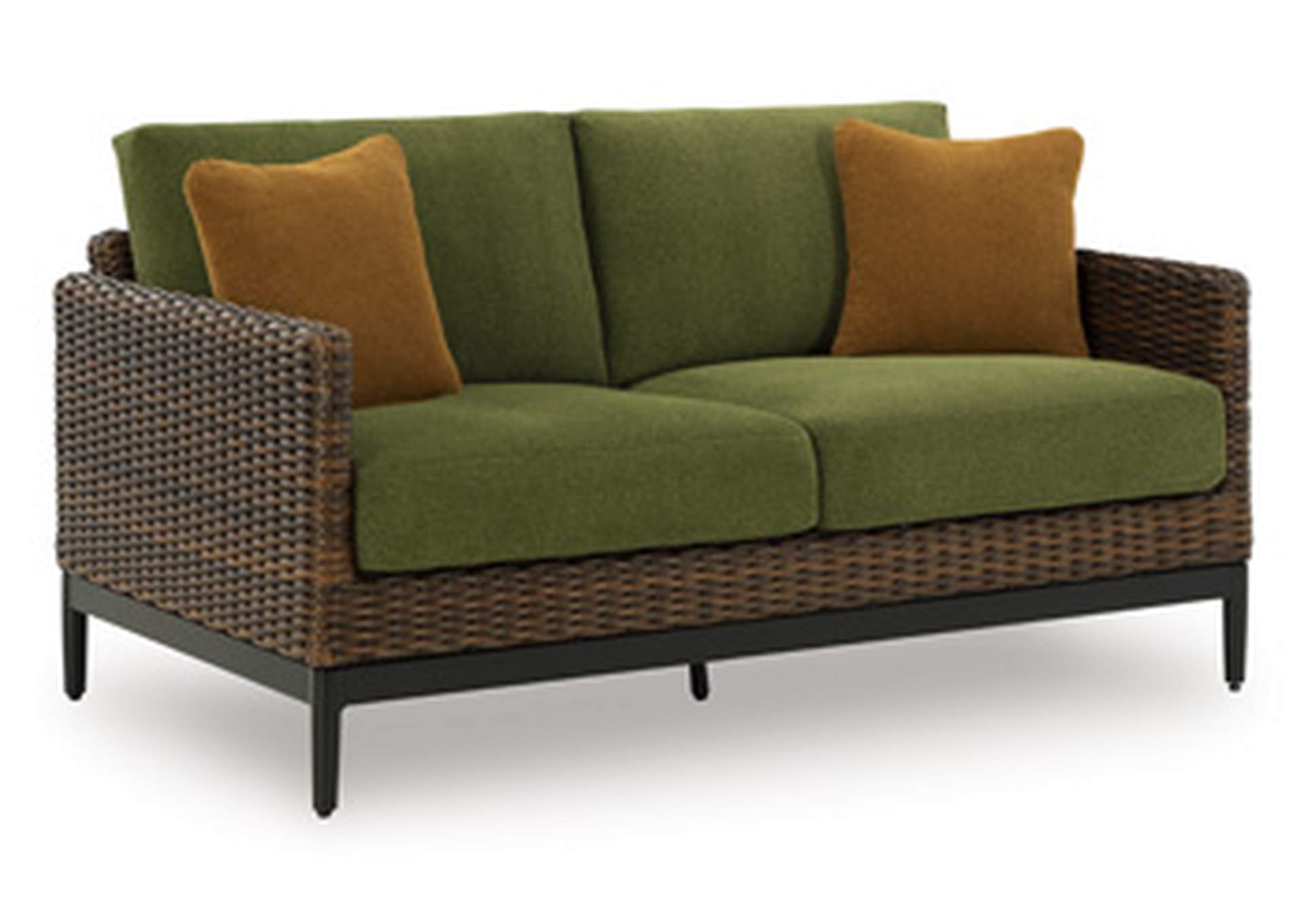Horizon Hall Outdoor Loveseat with Cushion image 7