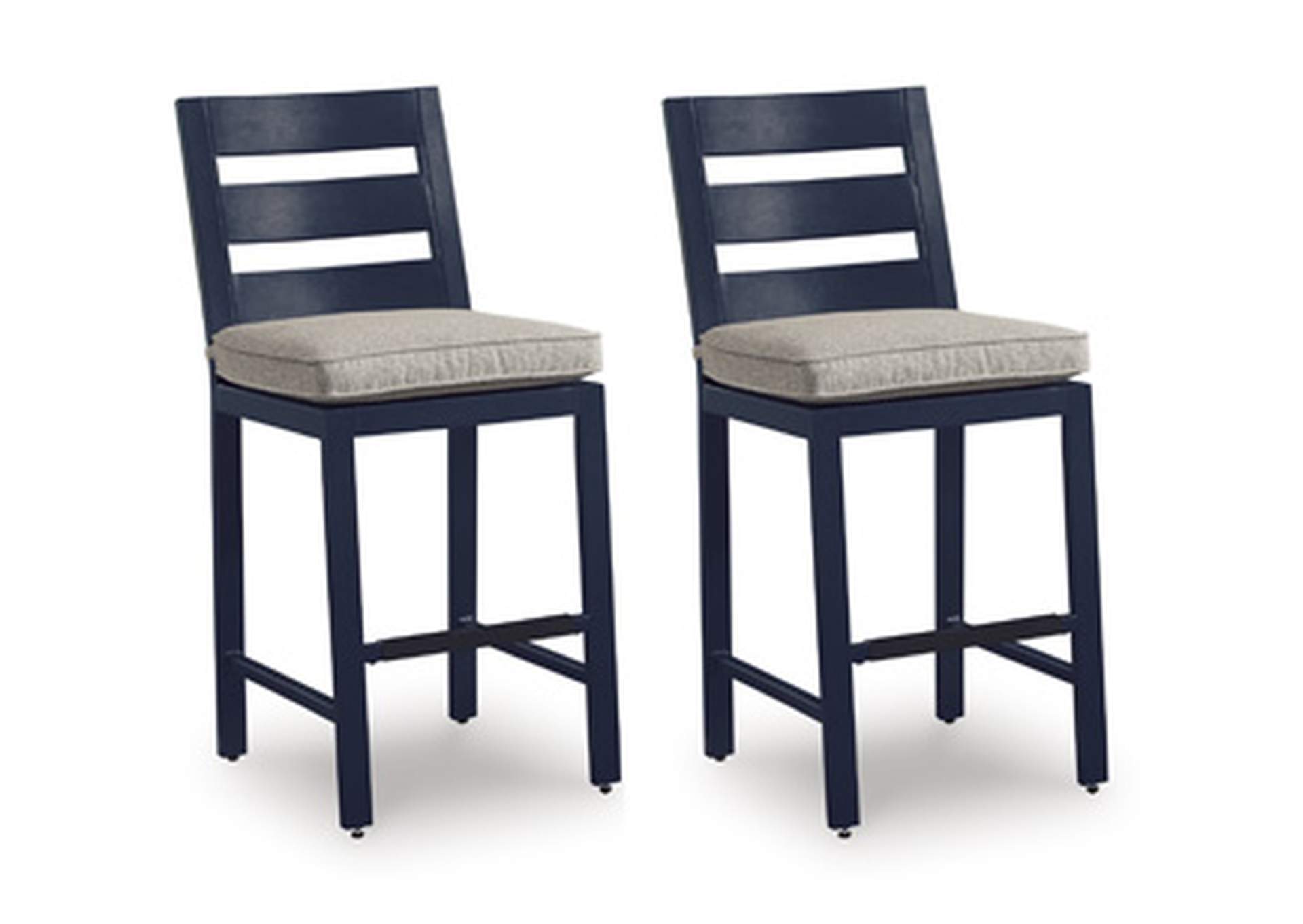 East Beach Outdoor Counter Height Bar Stool (Set of 2) image 7