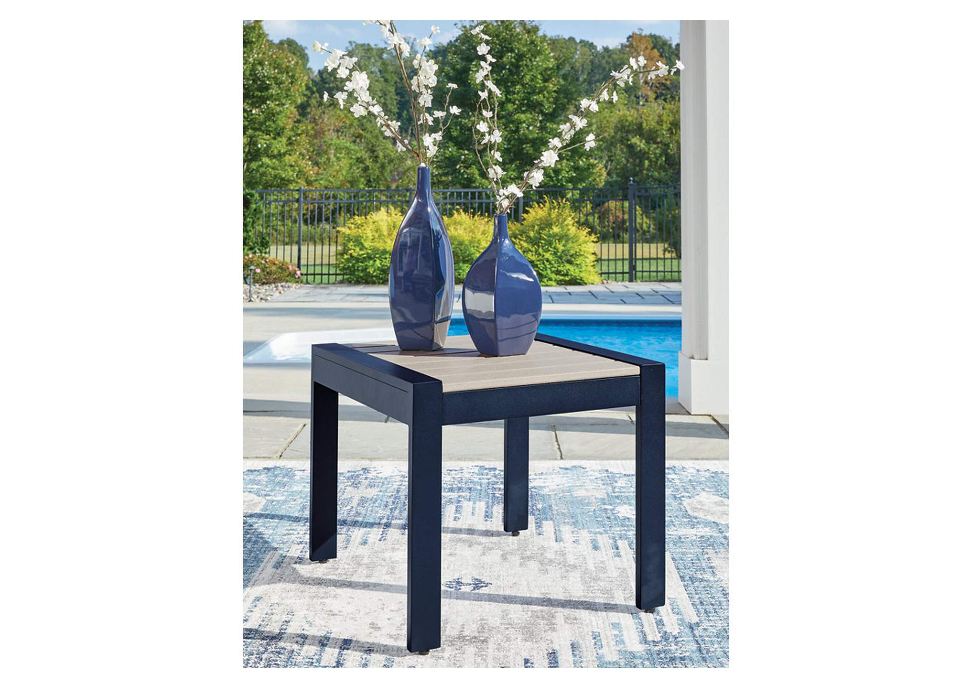 East Beach Outdoor End Table image 2