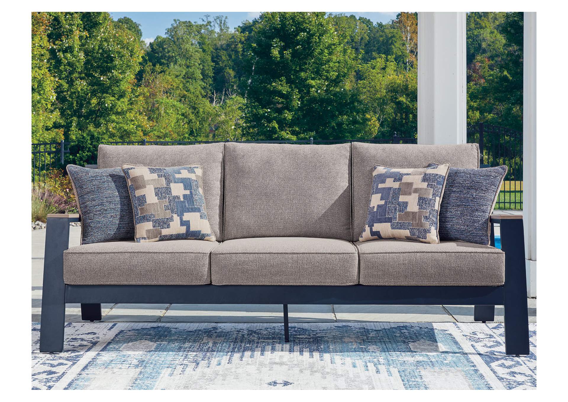 East Beach Outdoor Sofa with Cushion image 3