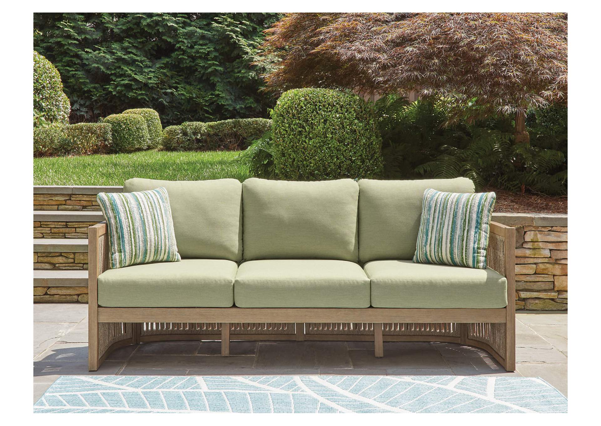 Serena Shores Outdoor Sofa with Cushion image 3