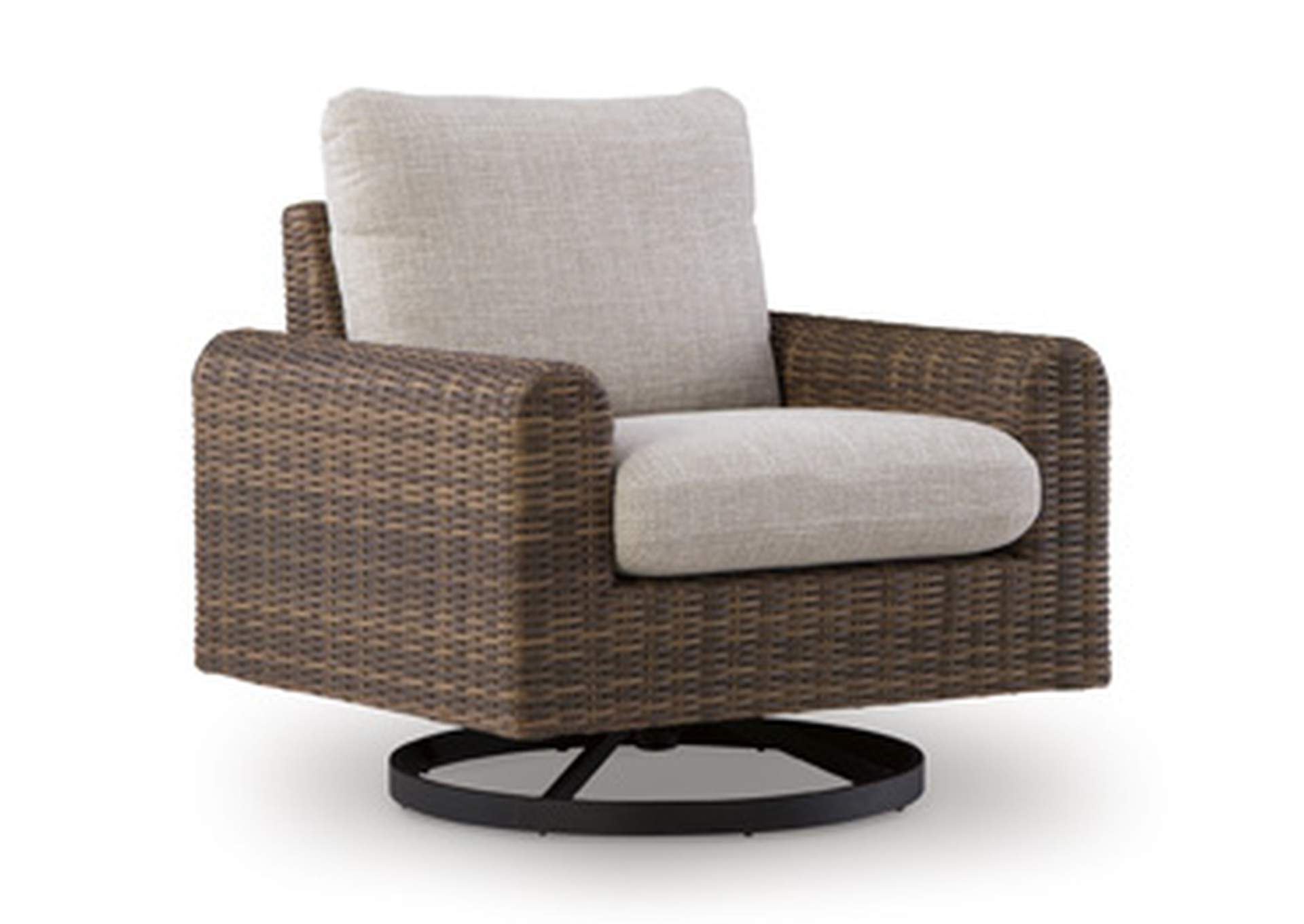Dolan Creek Outdoor Swivel Lounge Chair with Cushion image 7
