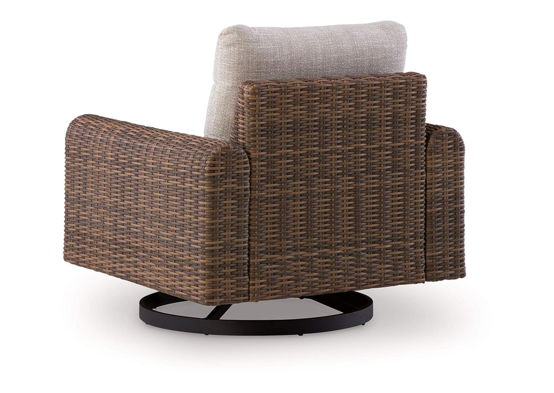 Dolan Creek Outdoor Swivel Lounge Chair with Cushion image 4