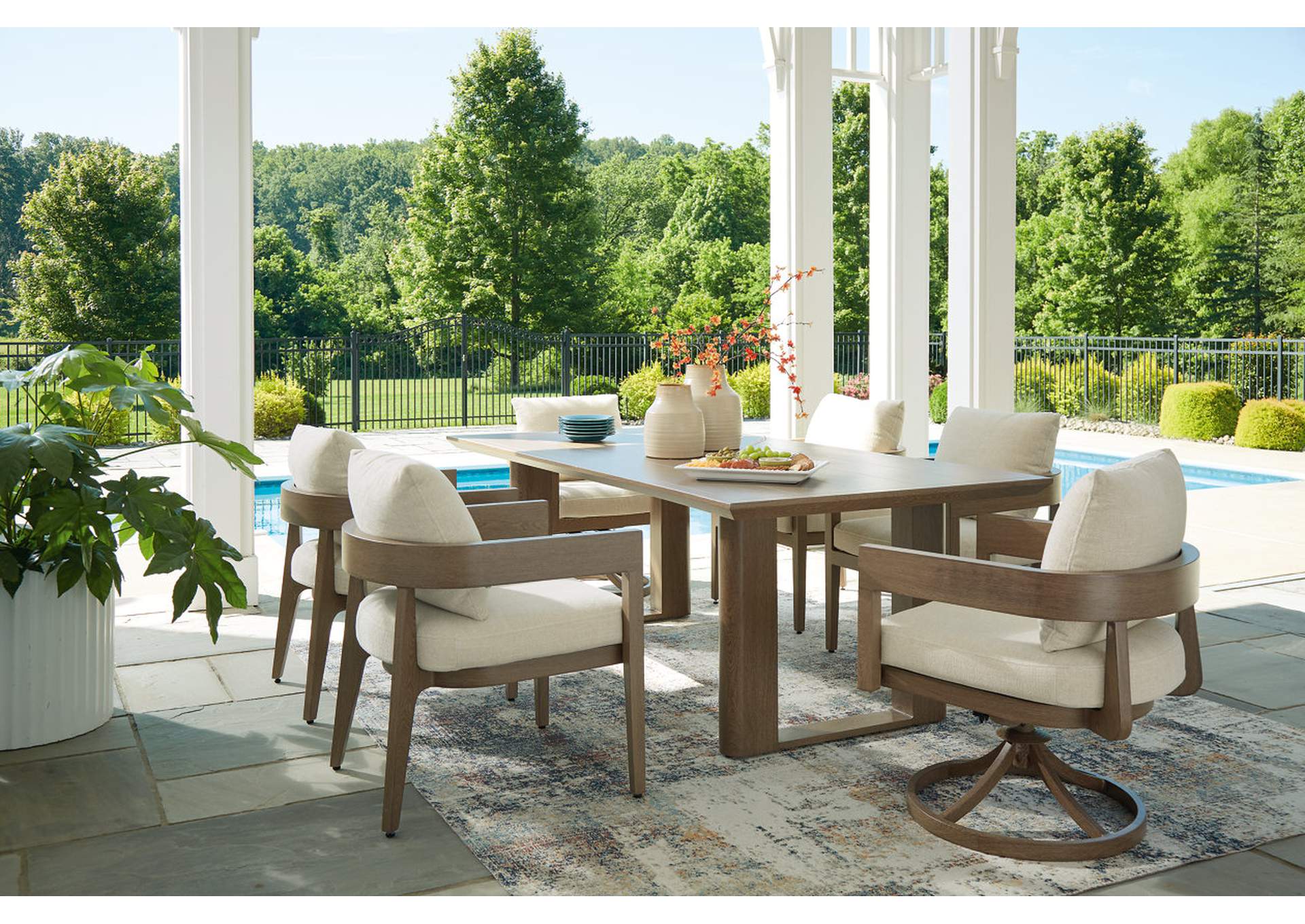 Serene Bay Outdoor Dining Table image 11