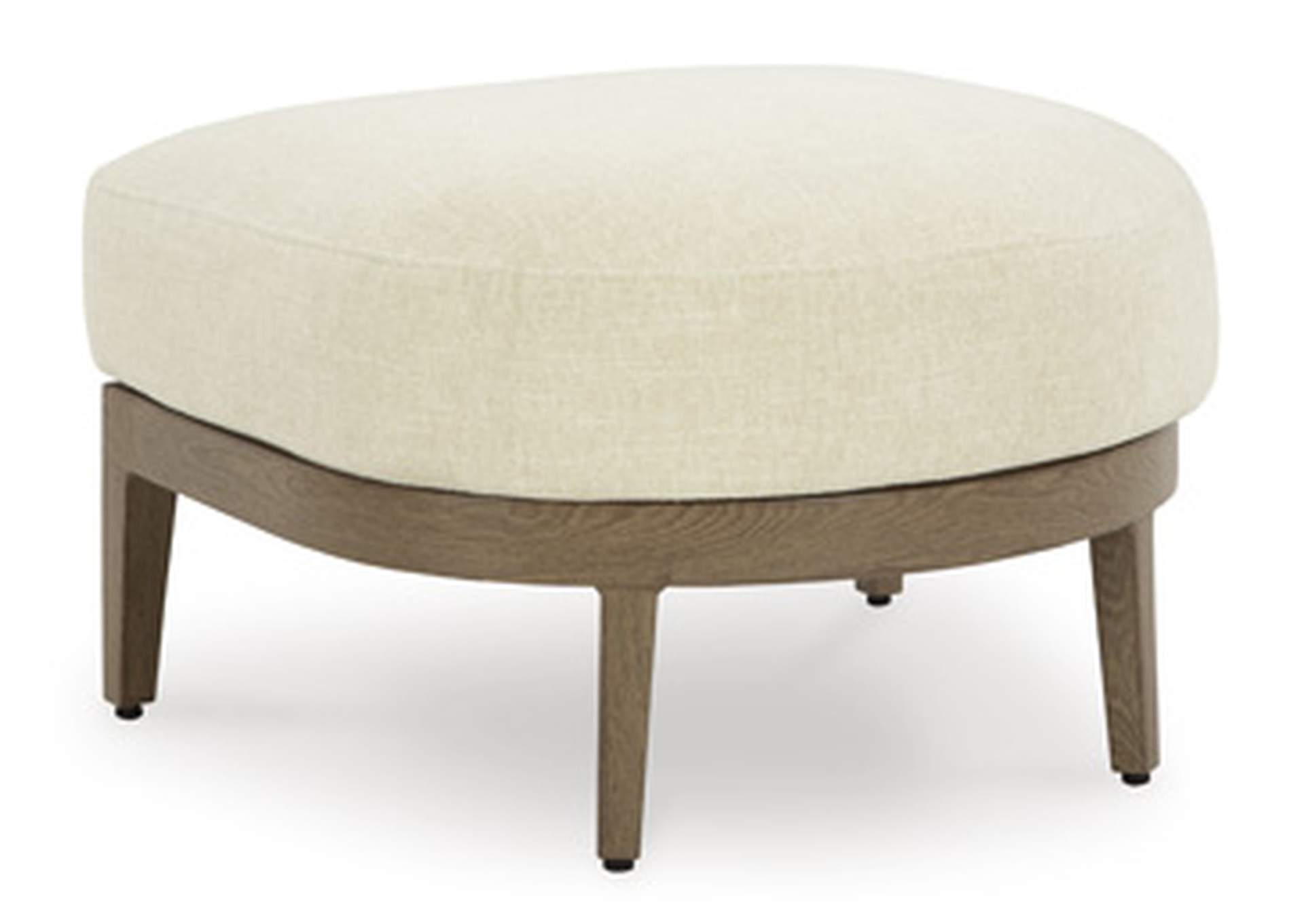 Serene Bay Outdoor Ottoman with Cushion image 4