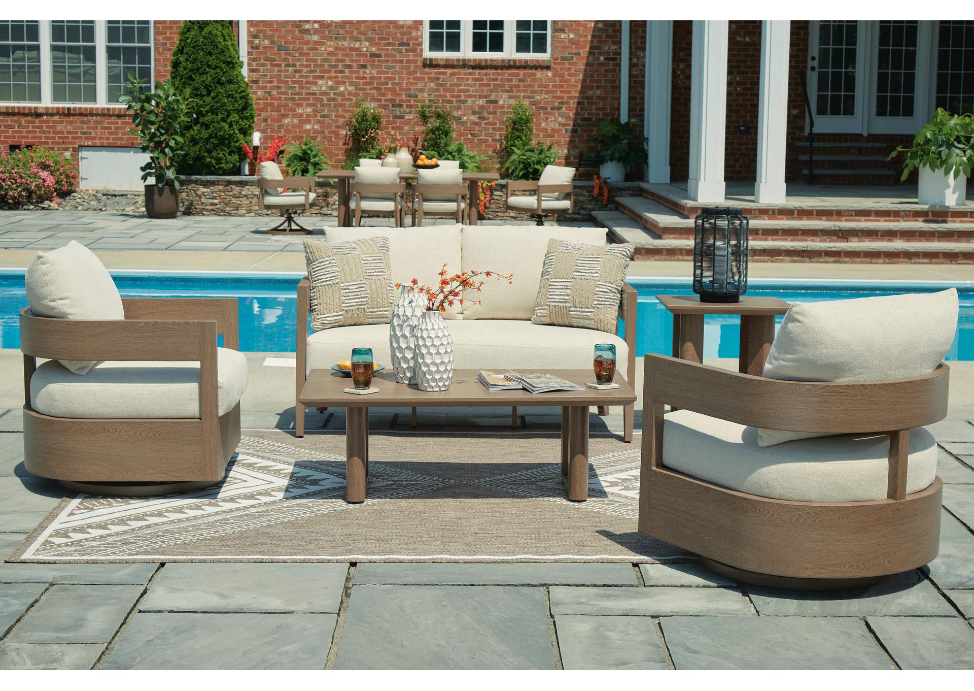Serene Bay Outdoor End Table image 8