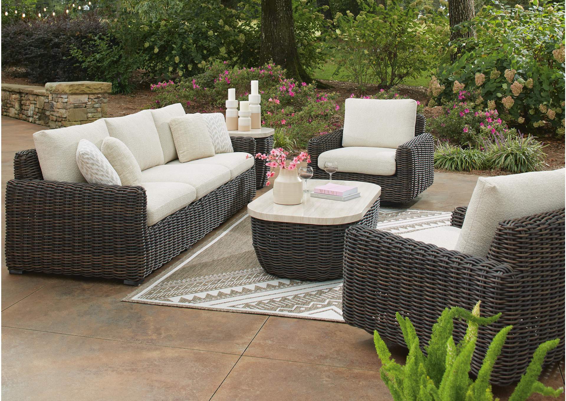 Kimora Outdoor Swivel Lounge Chair image 6