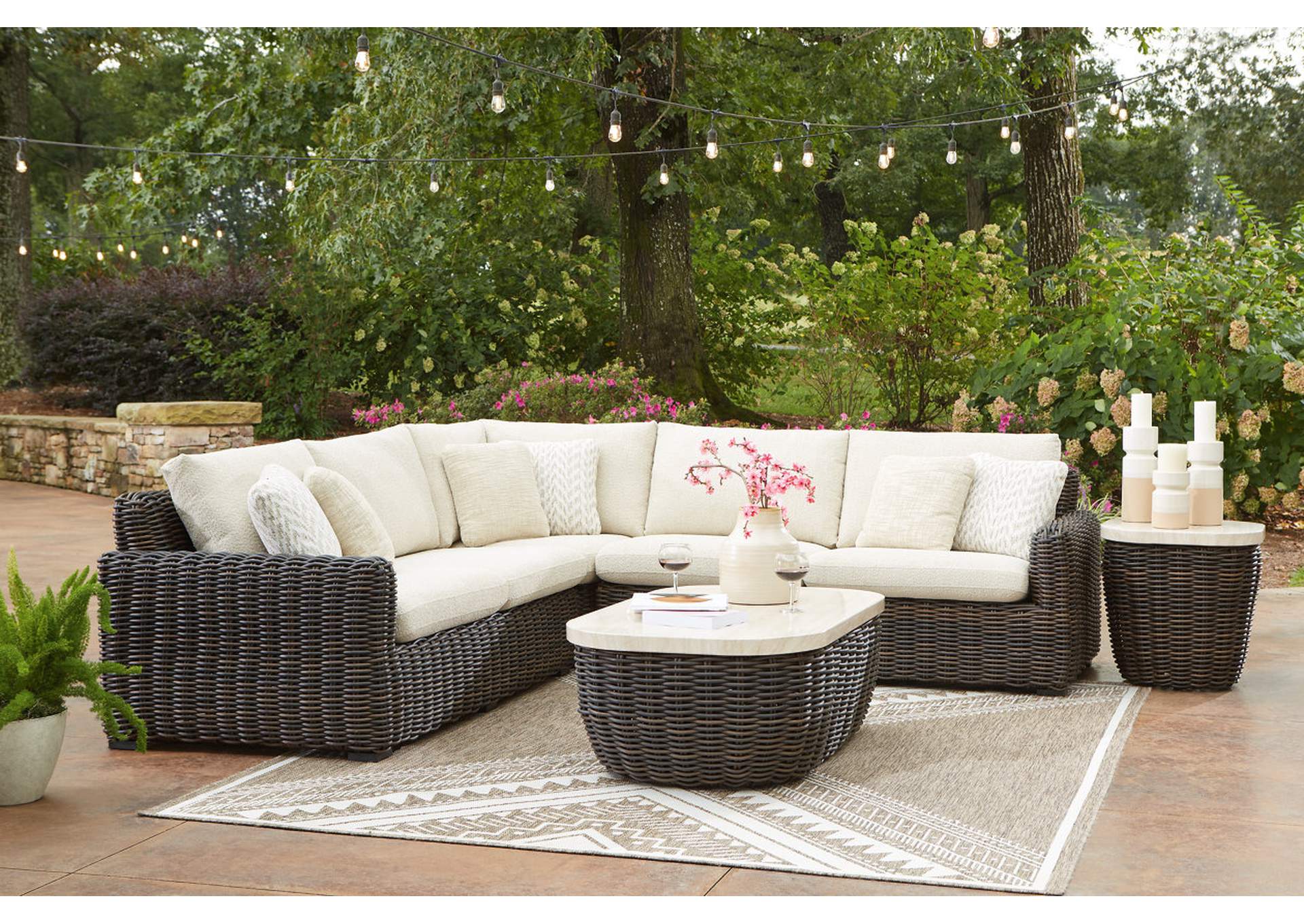 Kimora Outdoor End Table image 5