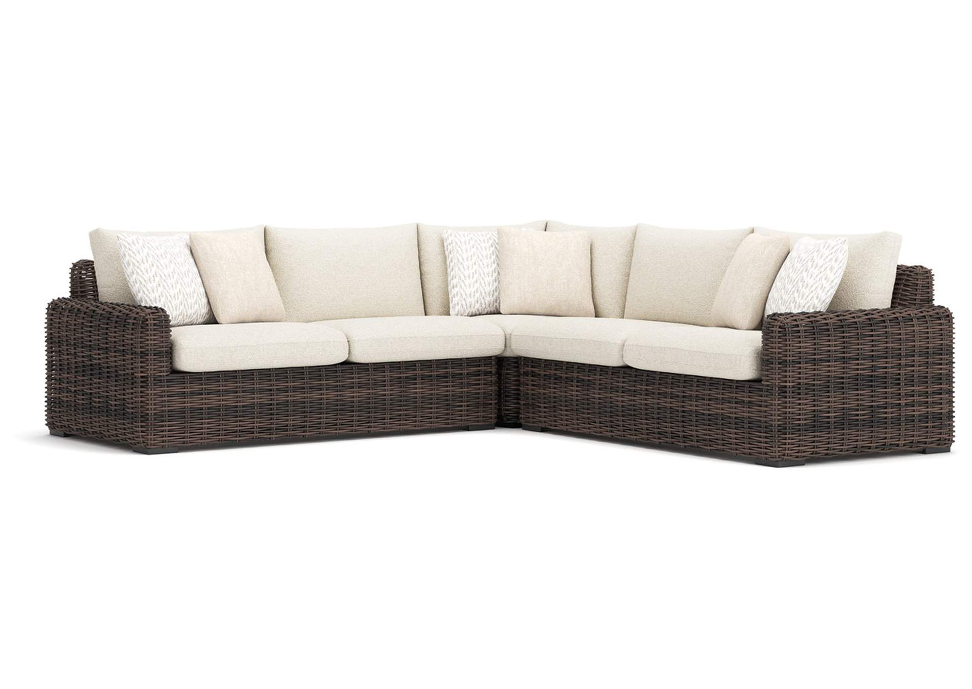 Kimora 3-Piece Outdoor Sectional image 1