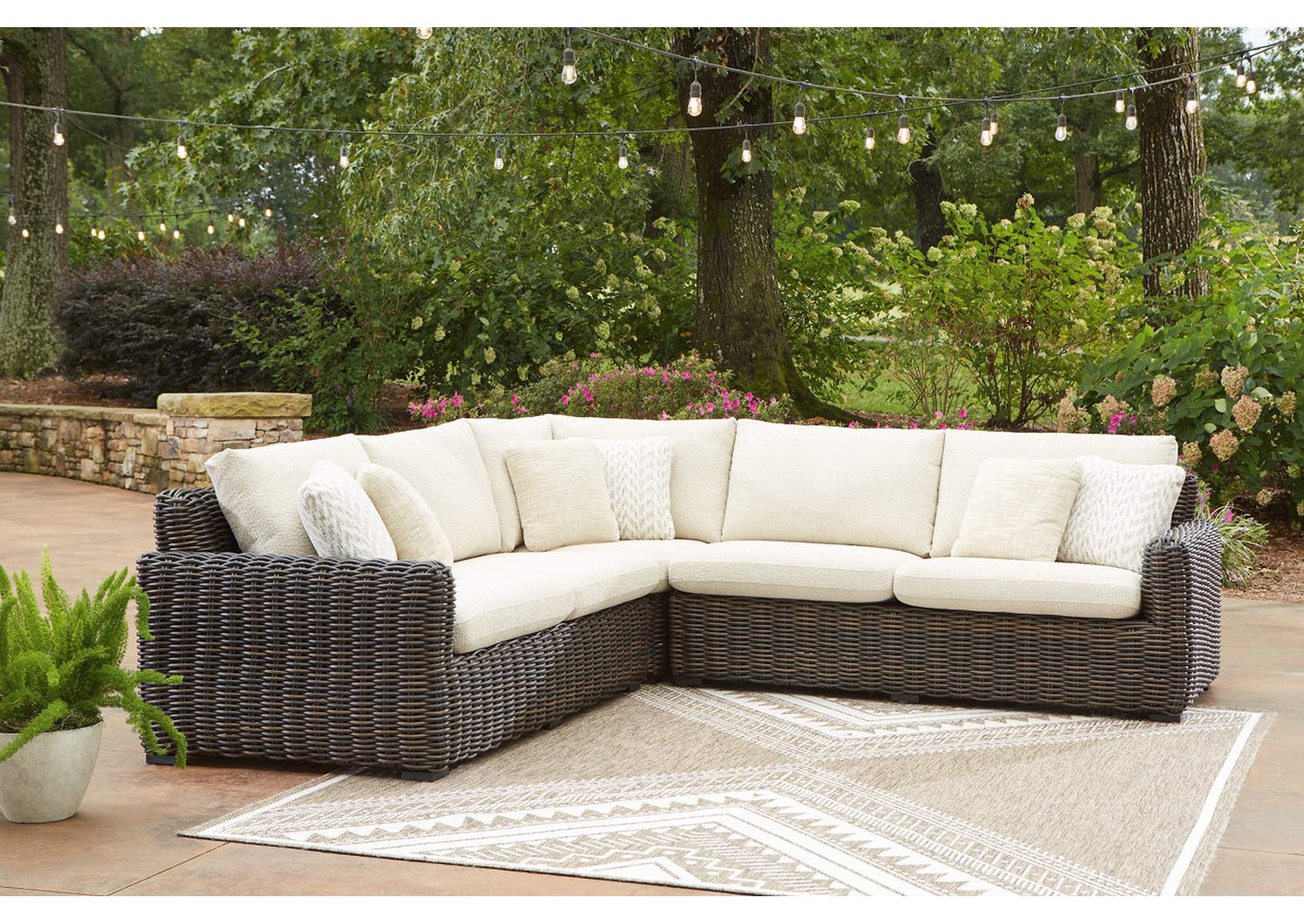Kimora 3-Piece Outdoor Sectional image 2