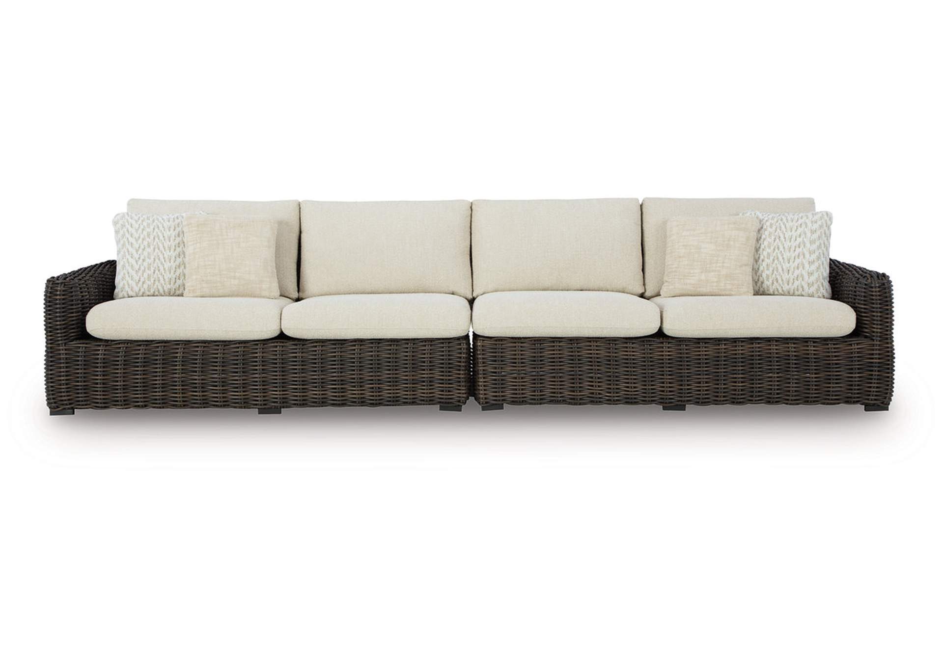 Kimora 4-Piece Outdoor Sectional image 5