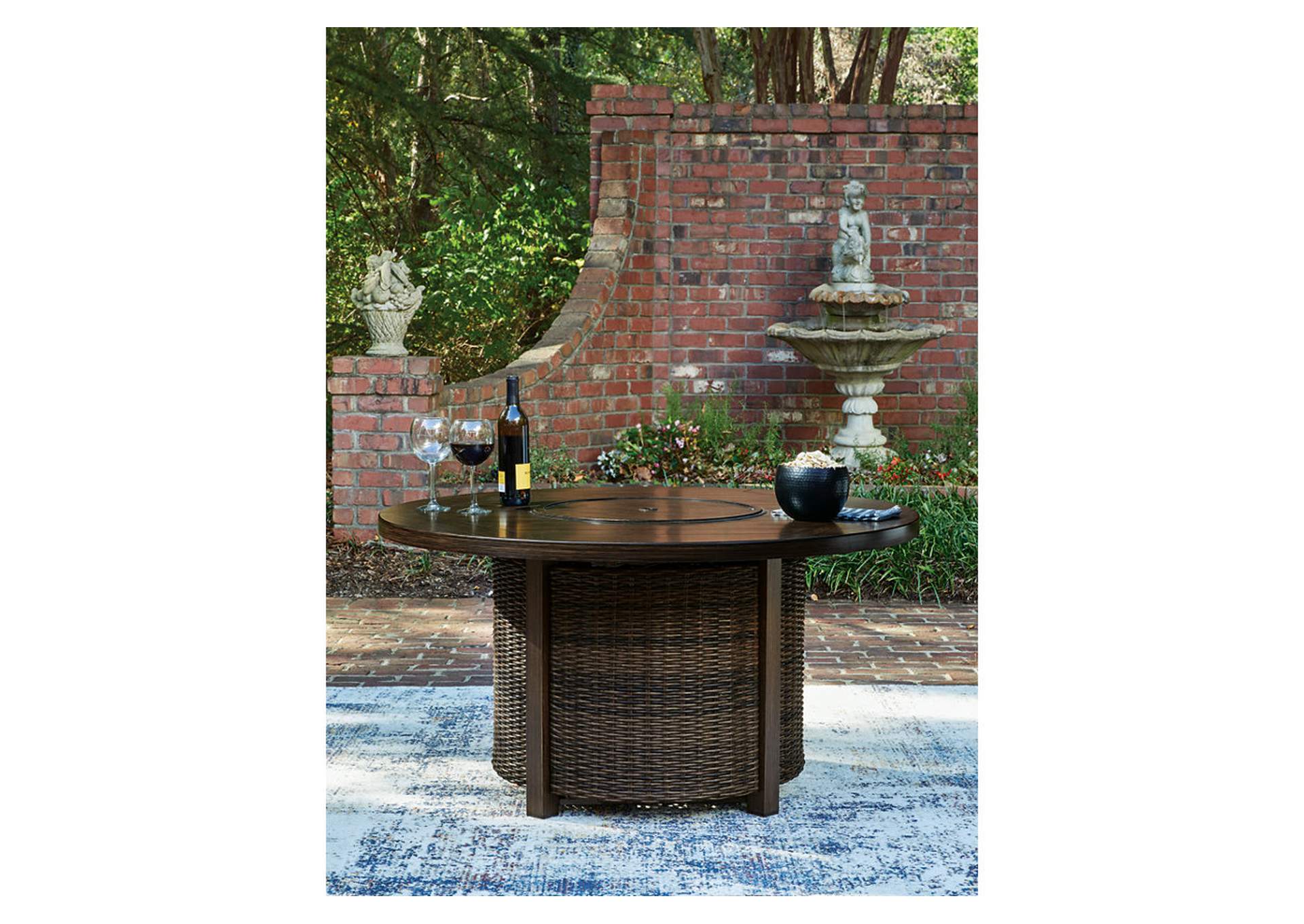 Monterey Point Outdoor Fire Pit Table image 5