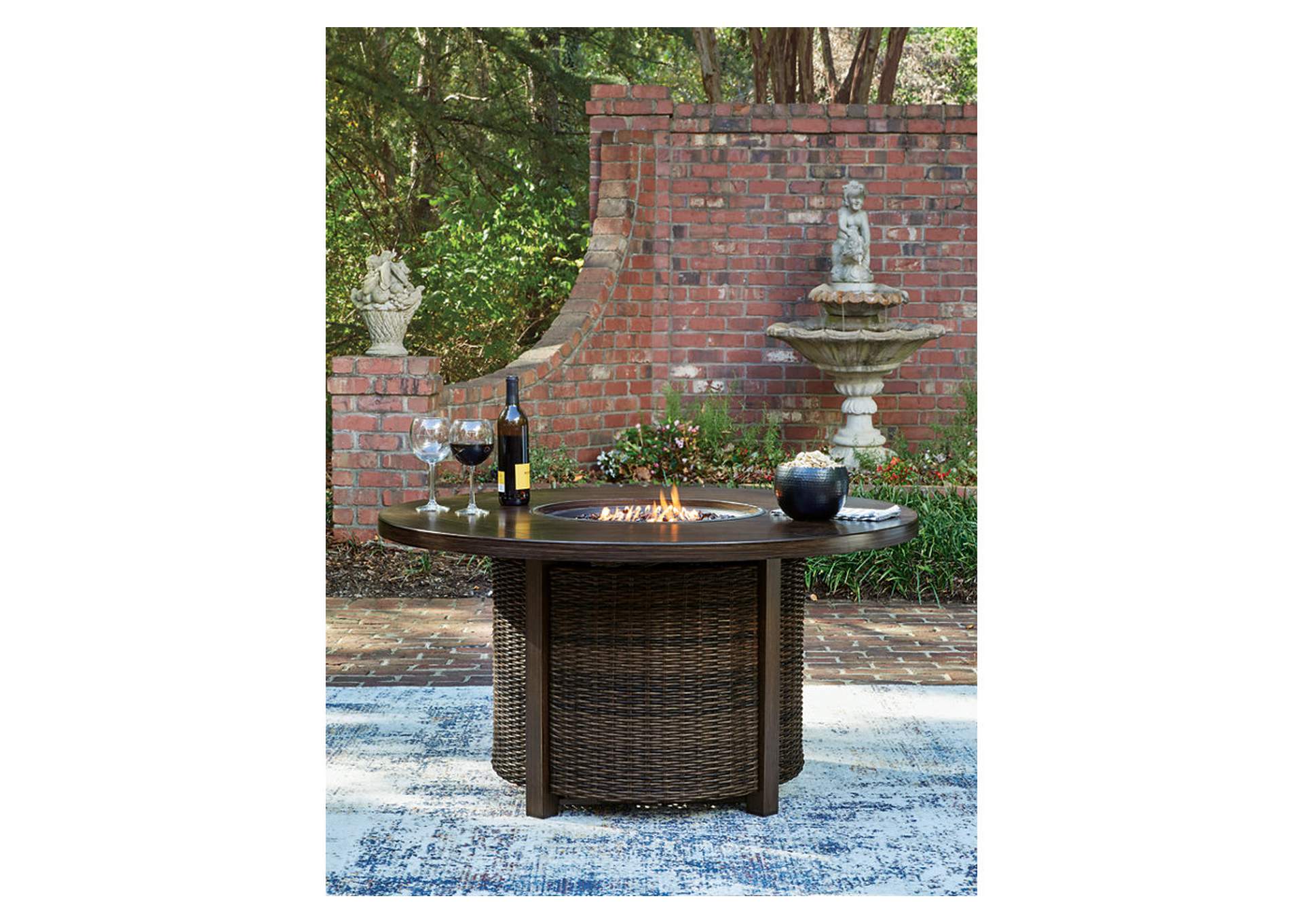 Monterey Point Outdoor Fire Pit Table image 2