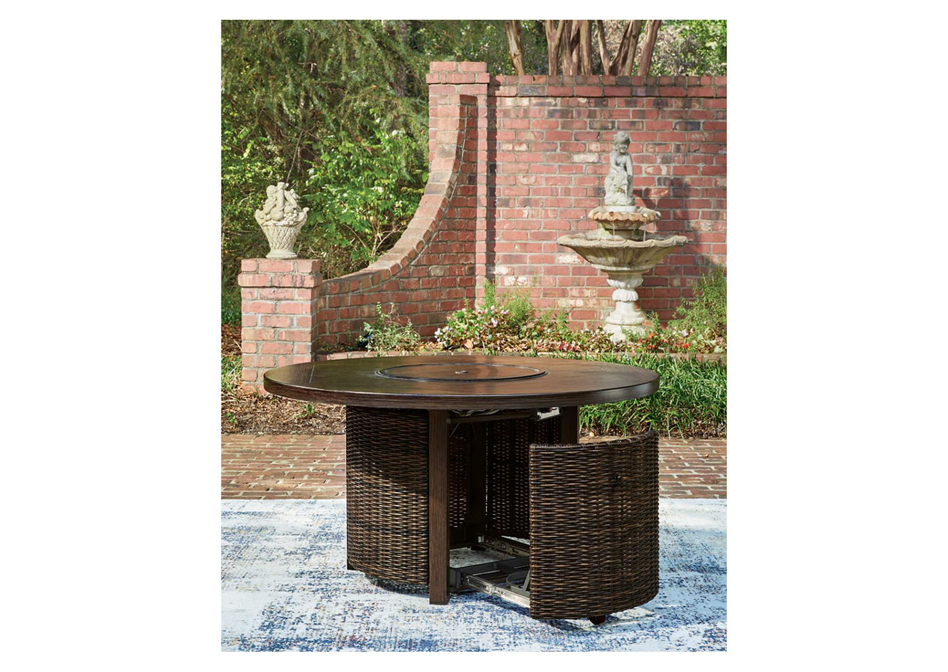 Monterey Point Outdoor Fire Pit Table image 6
