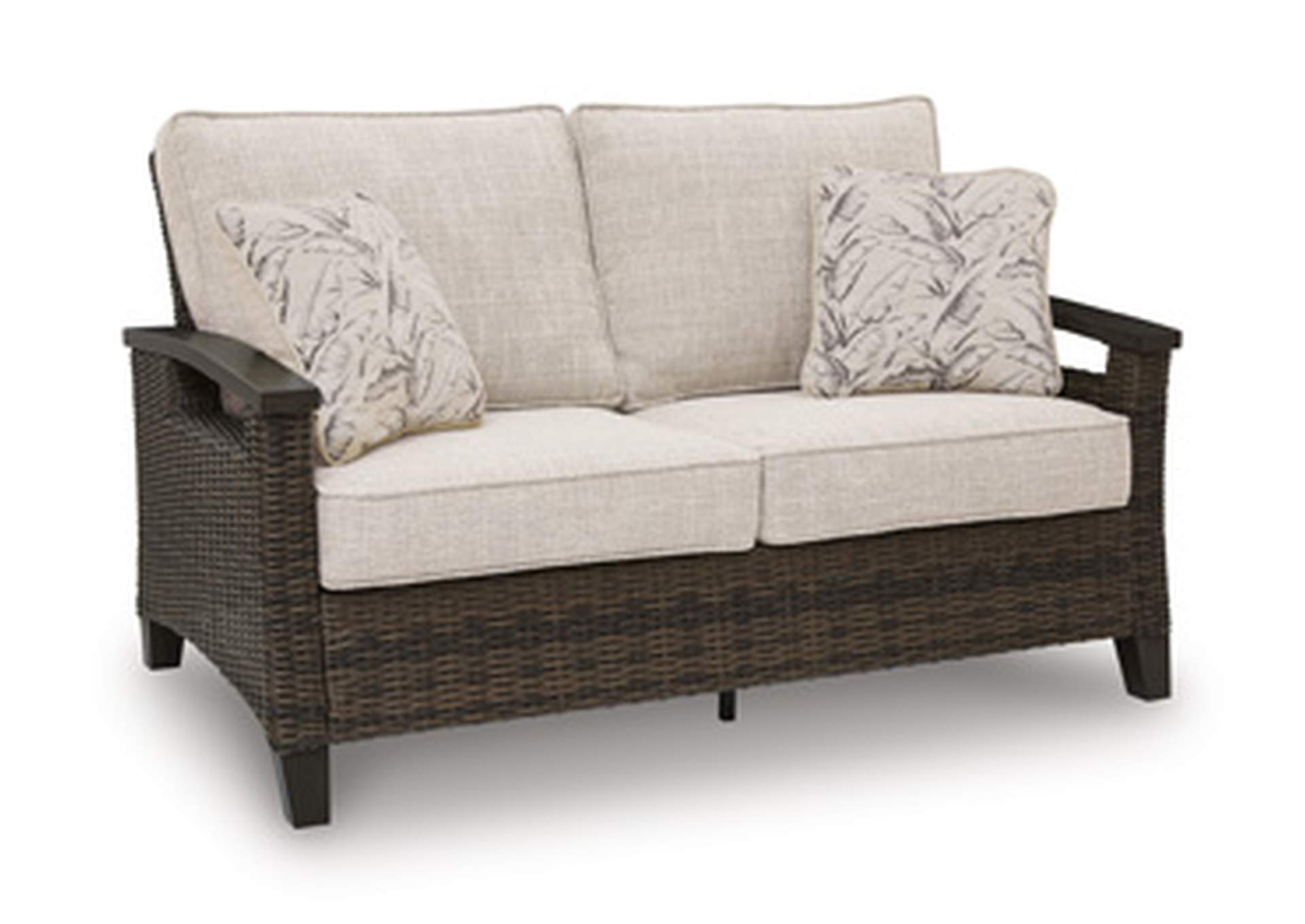Monterey Point Outdoor Loveseat with Cushion image 5