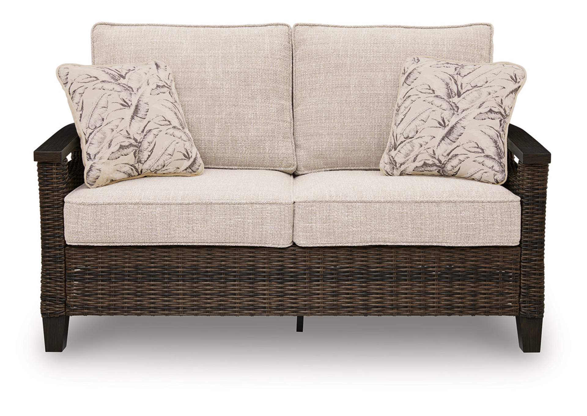 Monterey Point Outdoor Loveseat with Cushion image 1