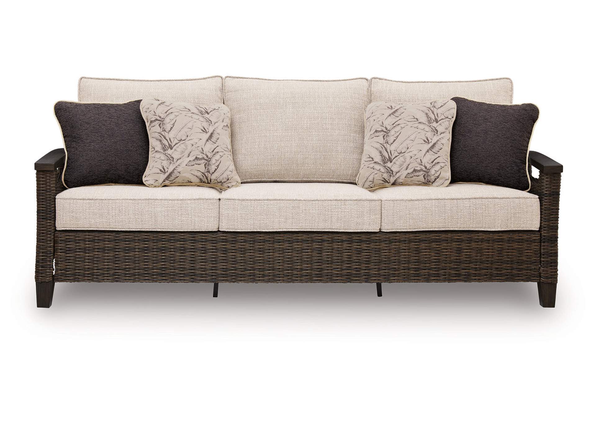 Monterey Point Outdoor Sofa with Cushion image 1