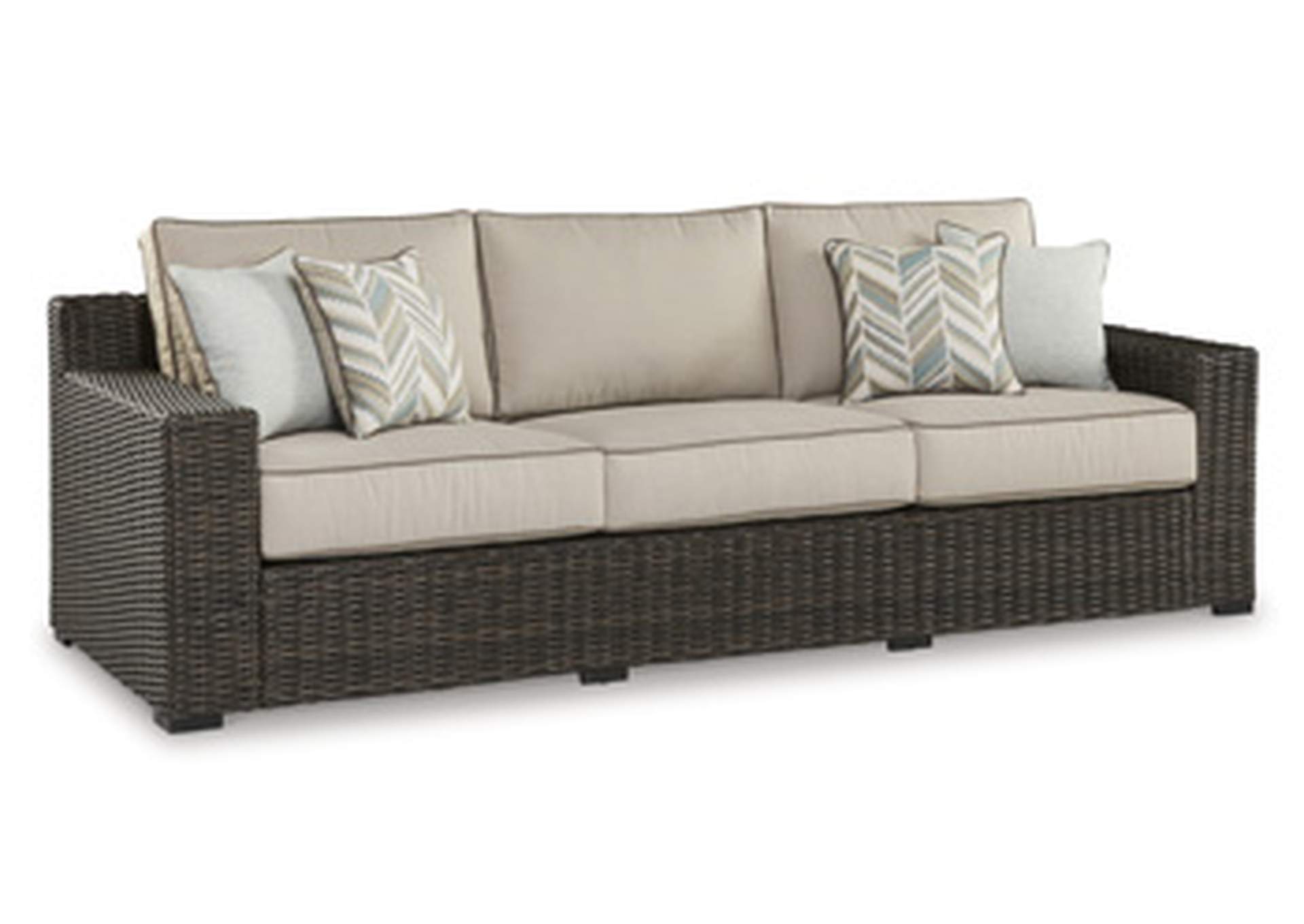 Coastline Bay Outdoor Sofa with Cushion image 4