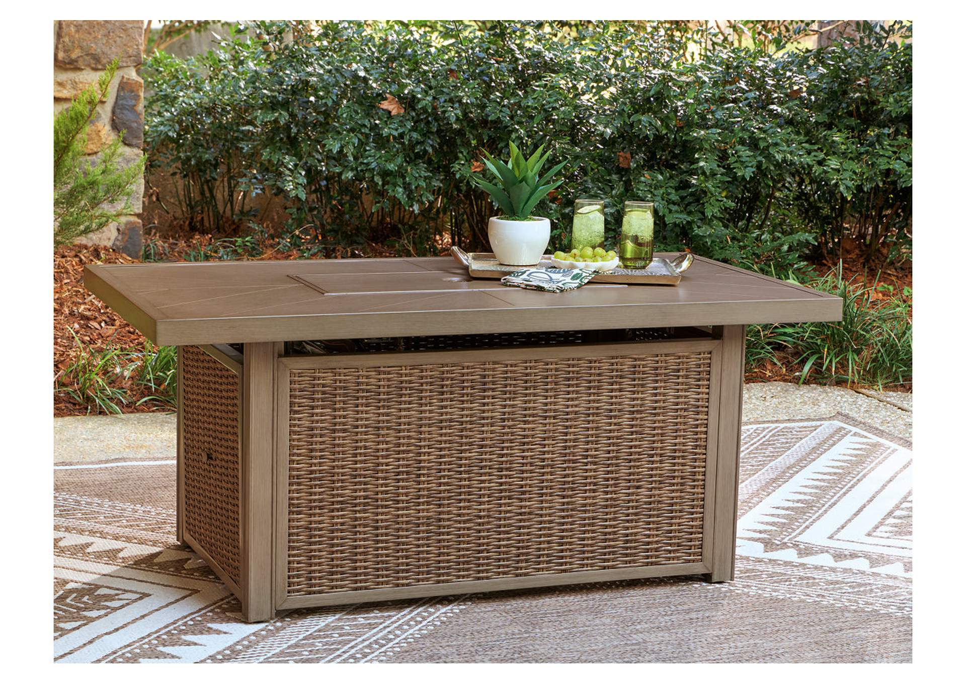 Laguna Heights Outdoor Fire Pit Table image 6