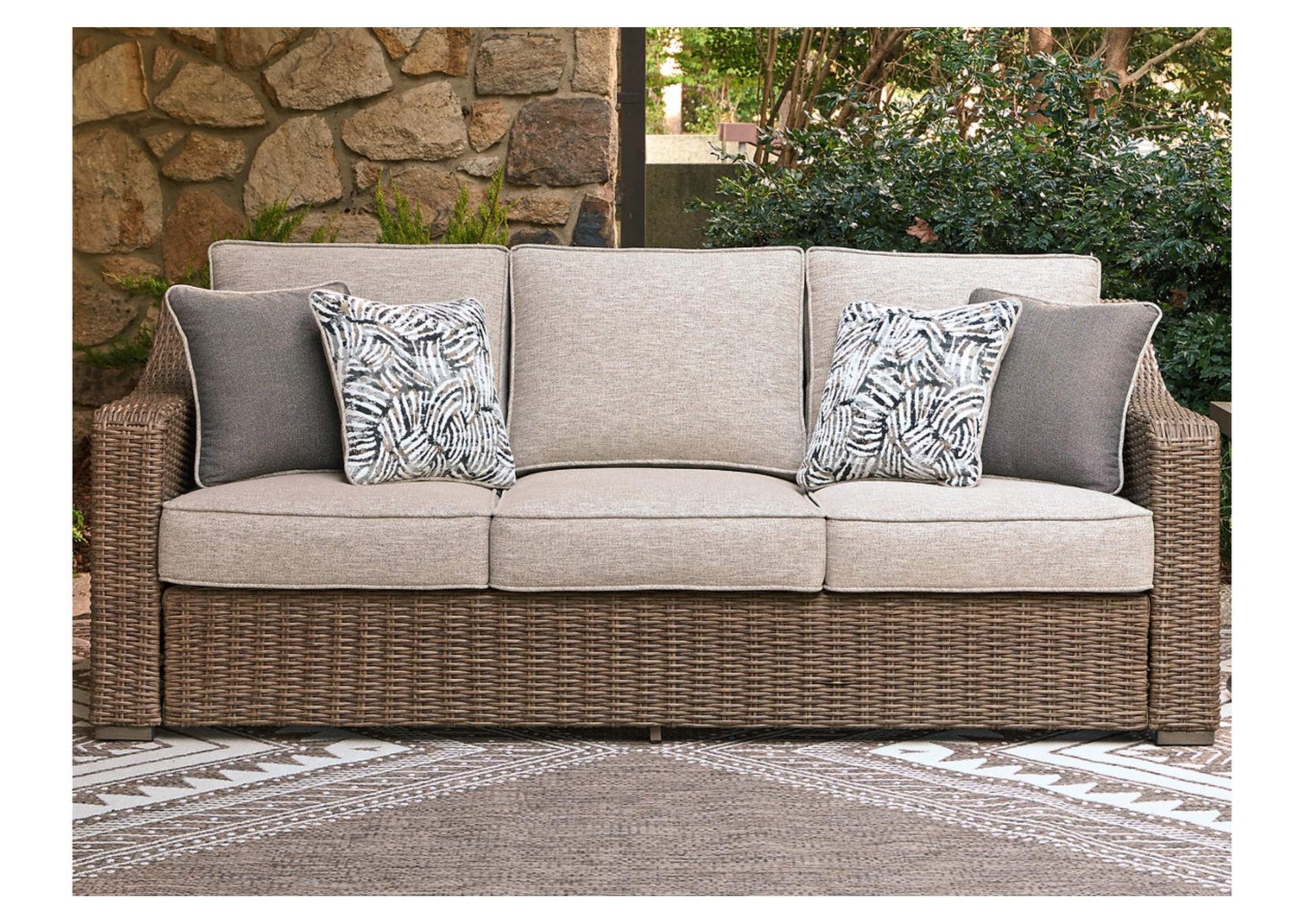 Laguna Heights Outdoor Sofa with Cushion image 3