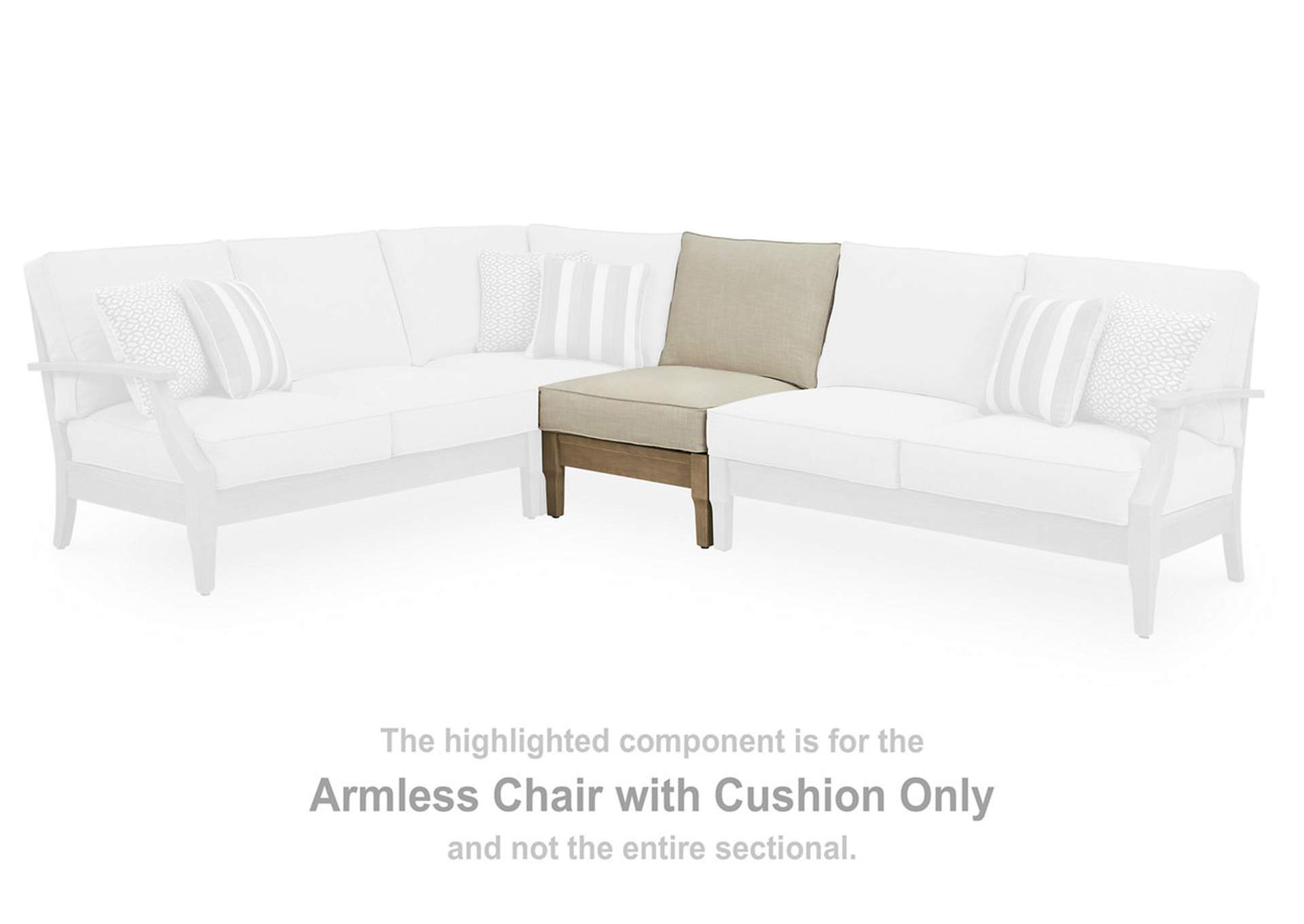 Clare View 5-Piece Outdoor Sectional image 1