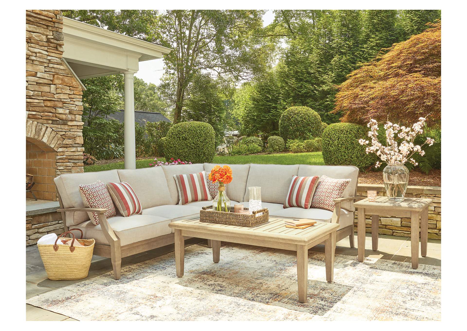 Clare View 3-Piece Outdoor Sectional image 1
