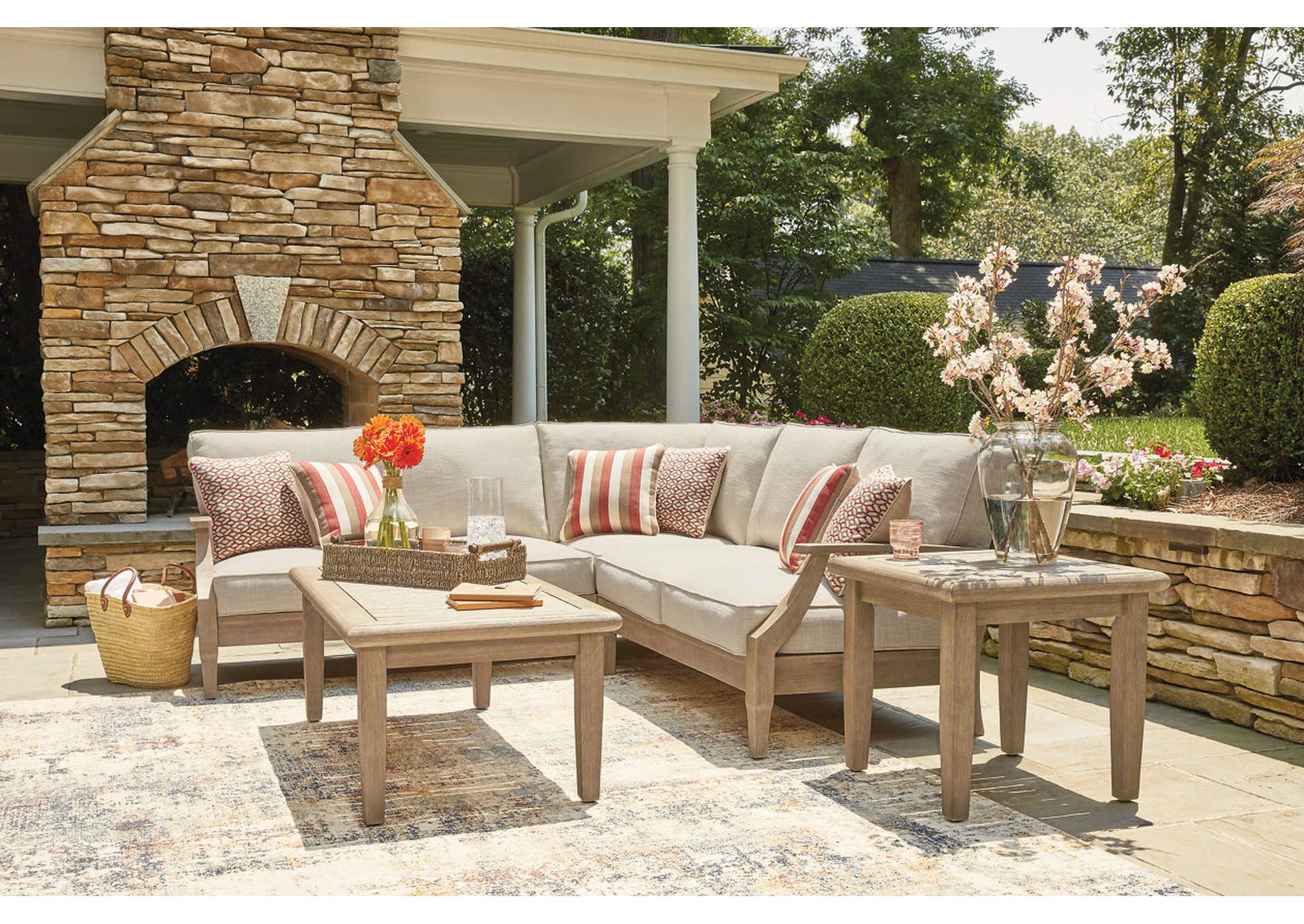 Clare View 3-Piece Outdoor Sectional image 4