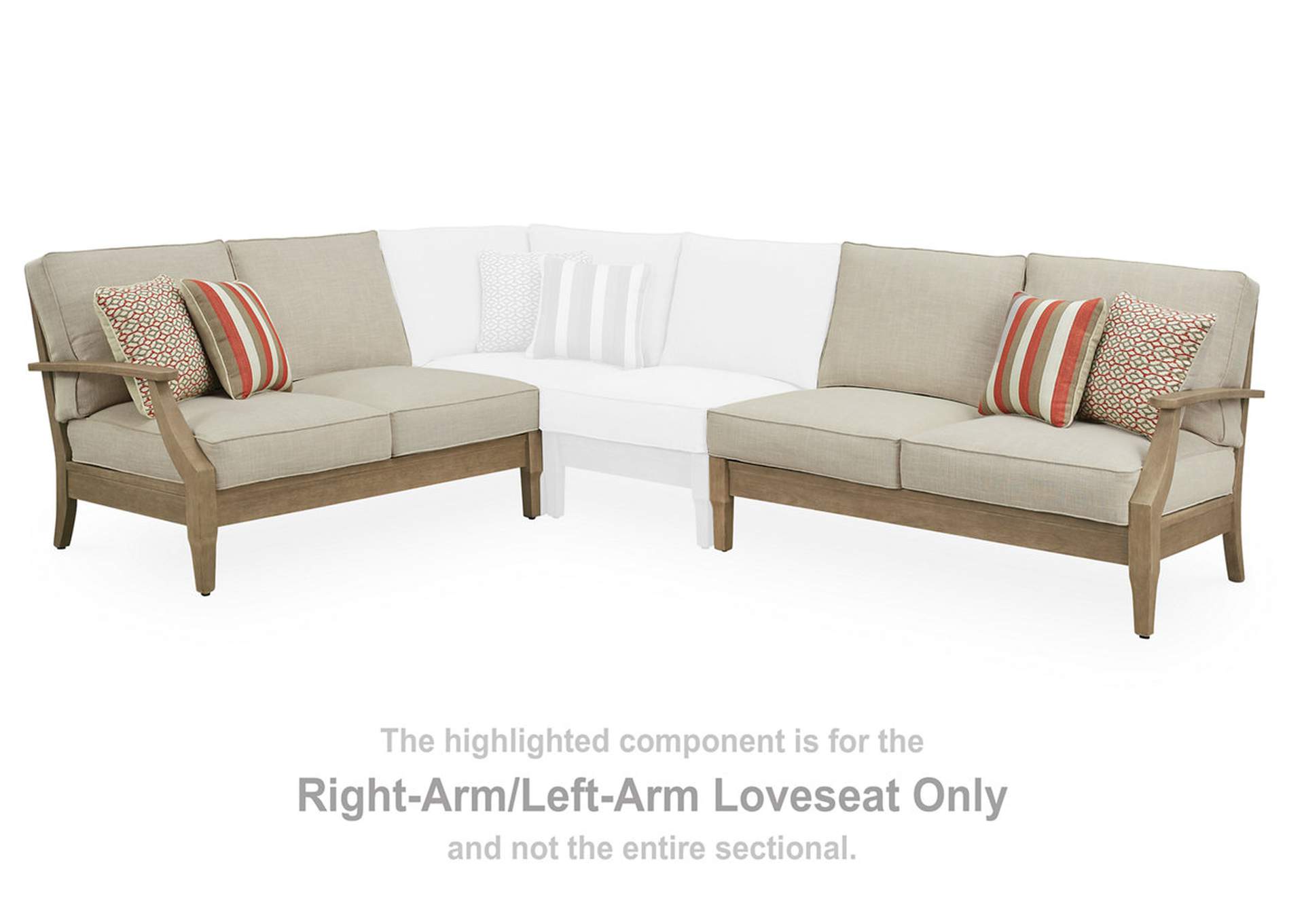 Clare View 3-Piece Outdoor Sectional image 5