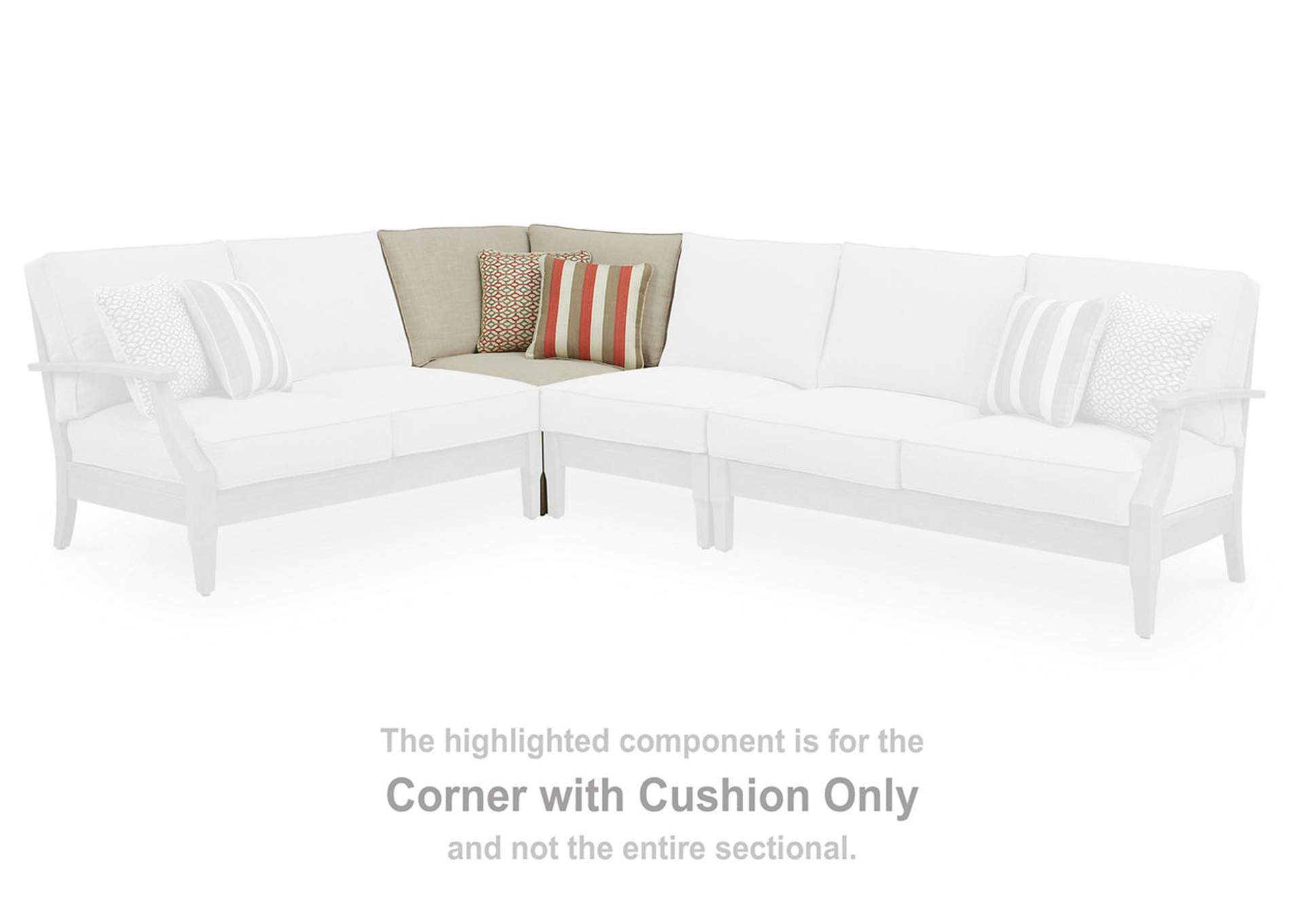 Clare View 3-Piece Outdoor Sectional image 6
