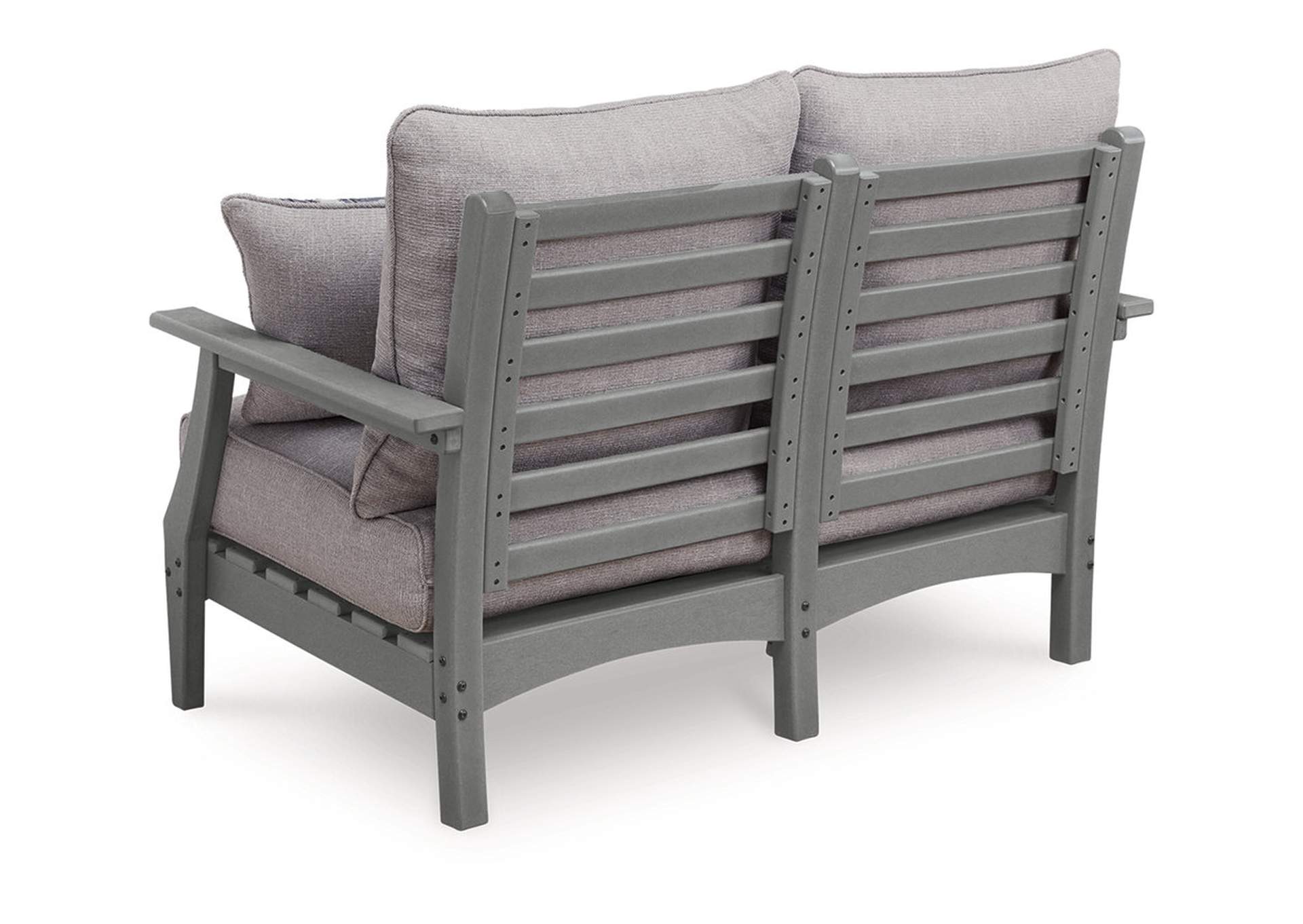 Cove Beach Outdoor Loveseat with Cushion image 4