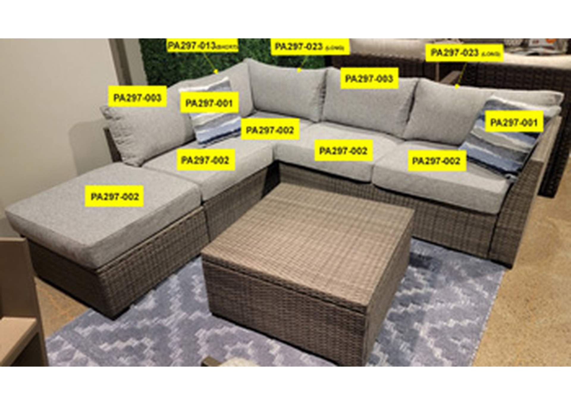 Petal Road Back Cushion image 1