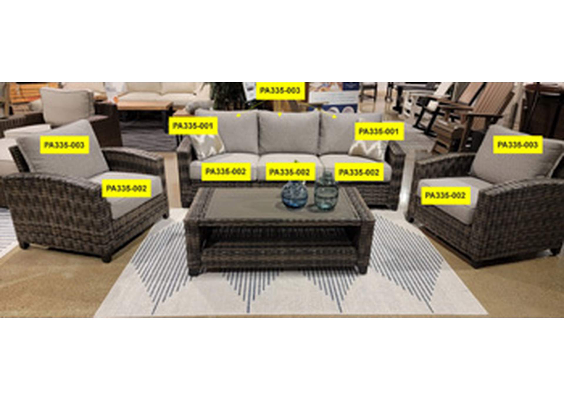 Oasis Court Back Cushion image 1