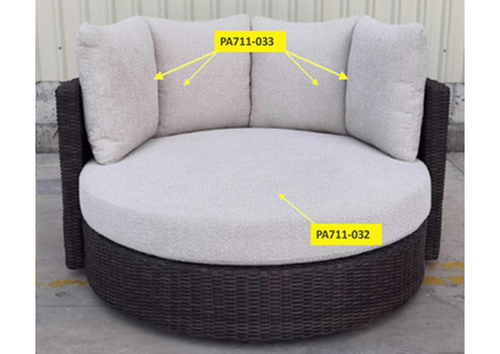 Kimora Lounge Seat Cushion image 1