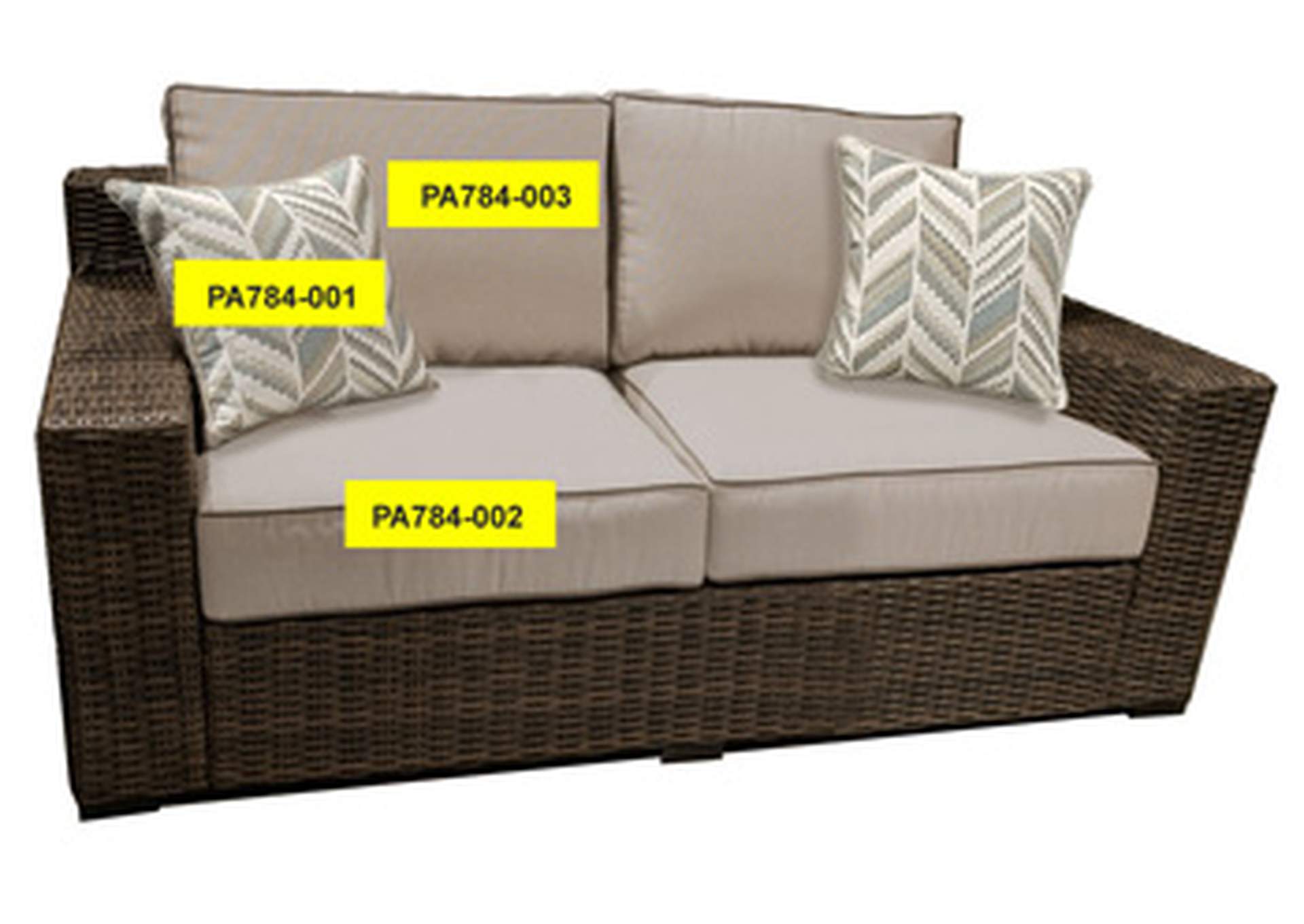 Coastline Bay Back Cushion image 1