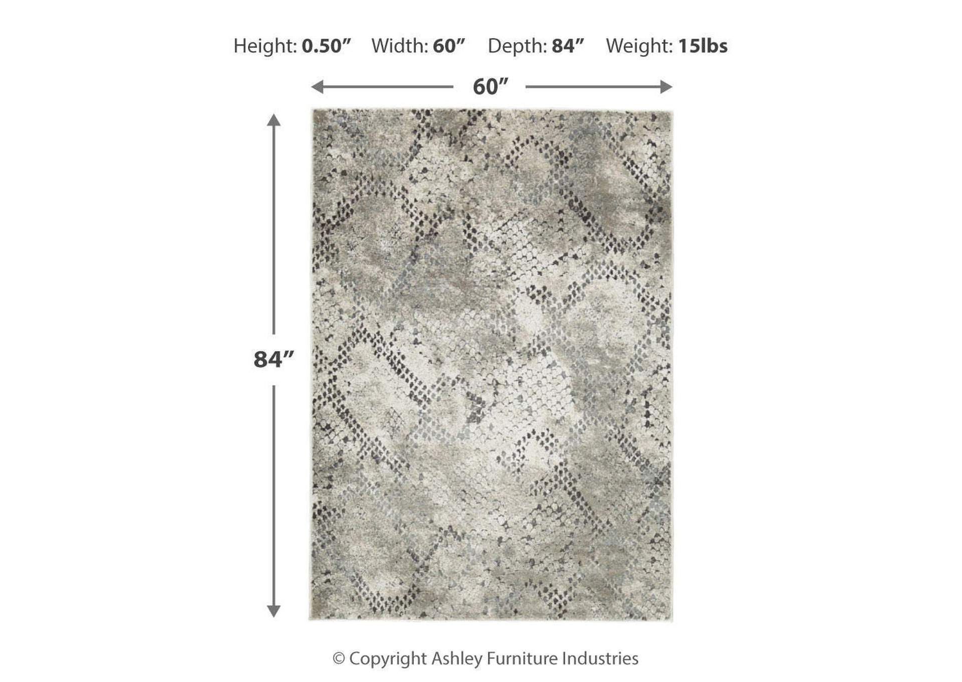 Poincilana 5' x 7' Rug image 3